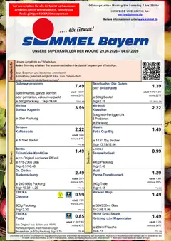 Simmel Bayern ab 29.06.2026 gültig