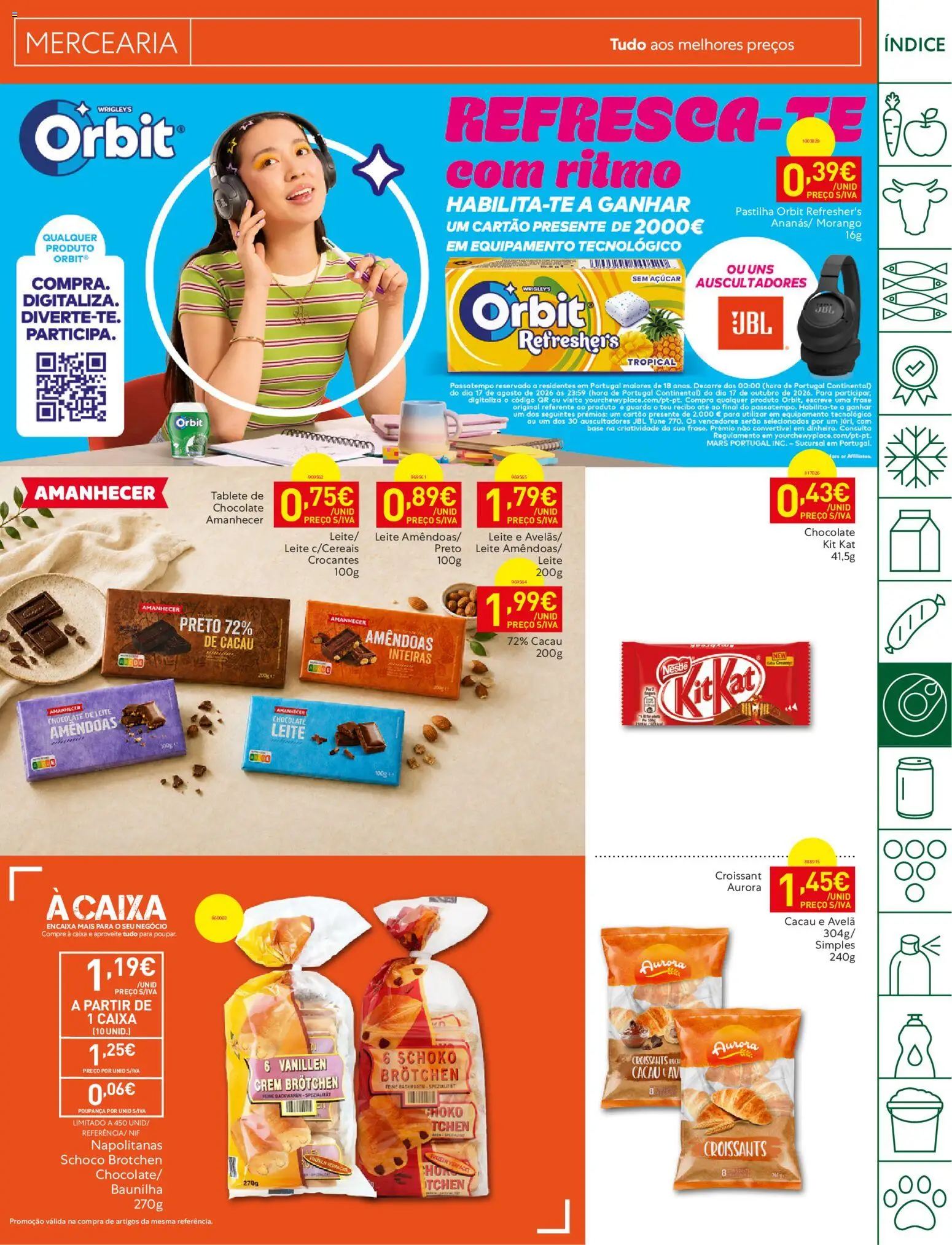 Recheio folheto │ válido de 18/08/2026 | Página: 21 | Produtos: Croissant, Cacau, Base, Açúcar