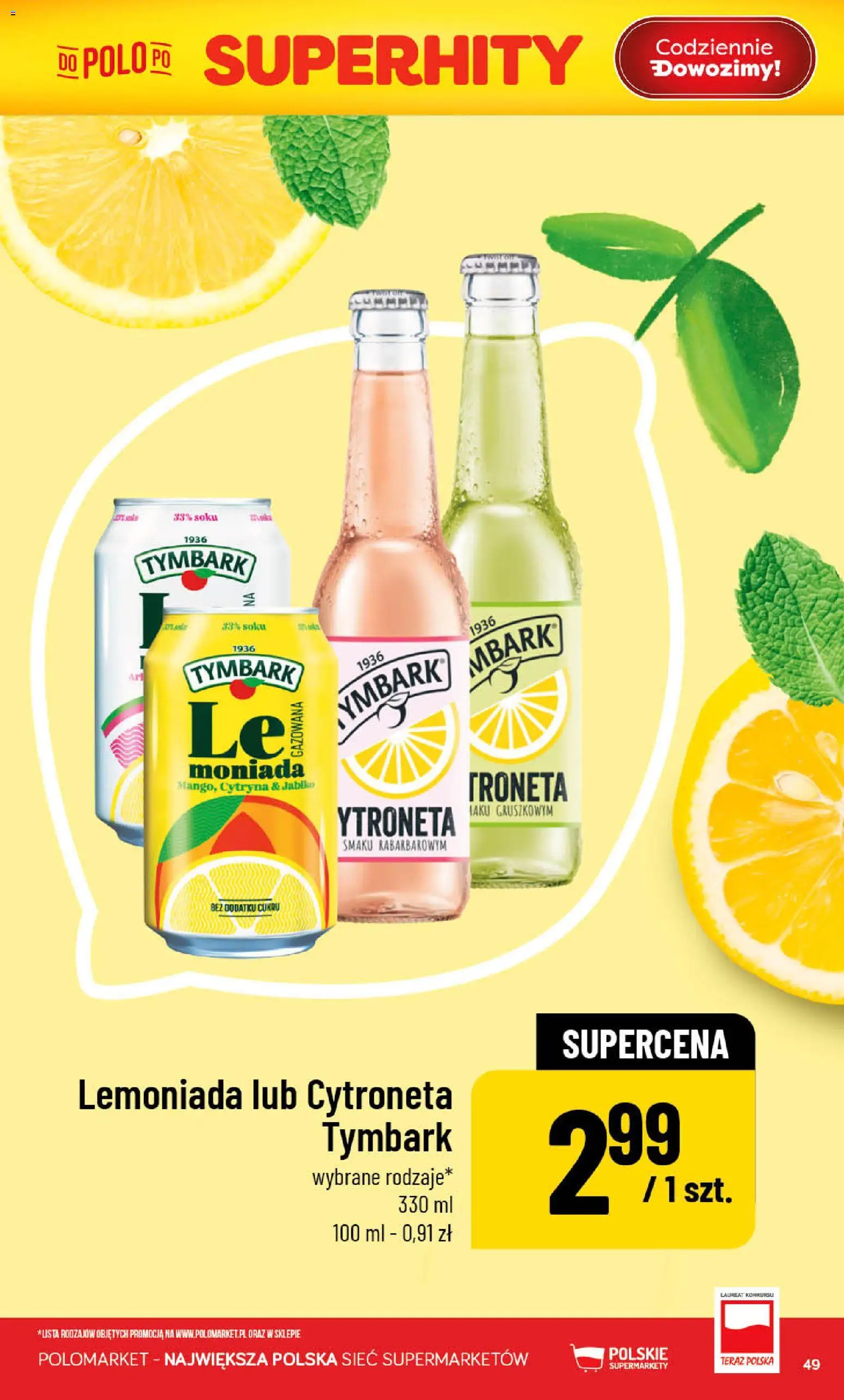 POLOmarket gazetka od 10.06.2026 | Strona: 49 | Produkty: Cytryna