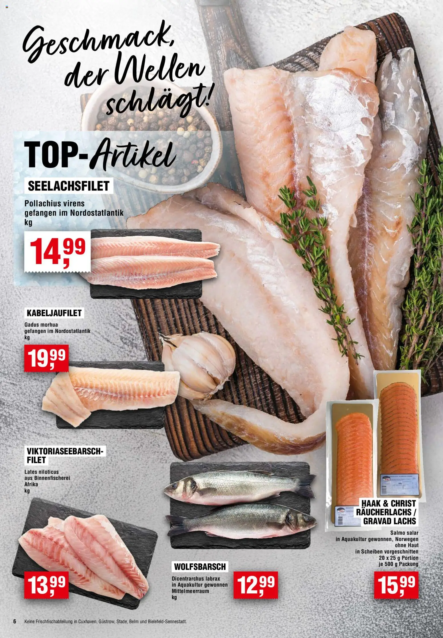 Handelshof Prospekt – gültig ab 08.10.2026 | Seite: 6 | Produkte: Lachs, Räucherlachs
