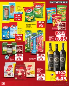 Kaufland SK akciós újság - amely érvényes a következő dátumtól: 2026.07.30. | Oldal: 25