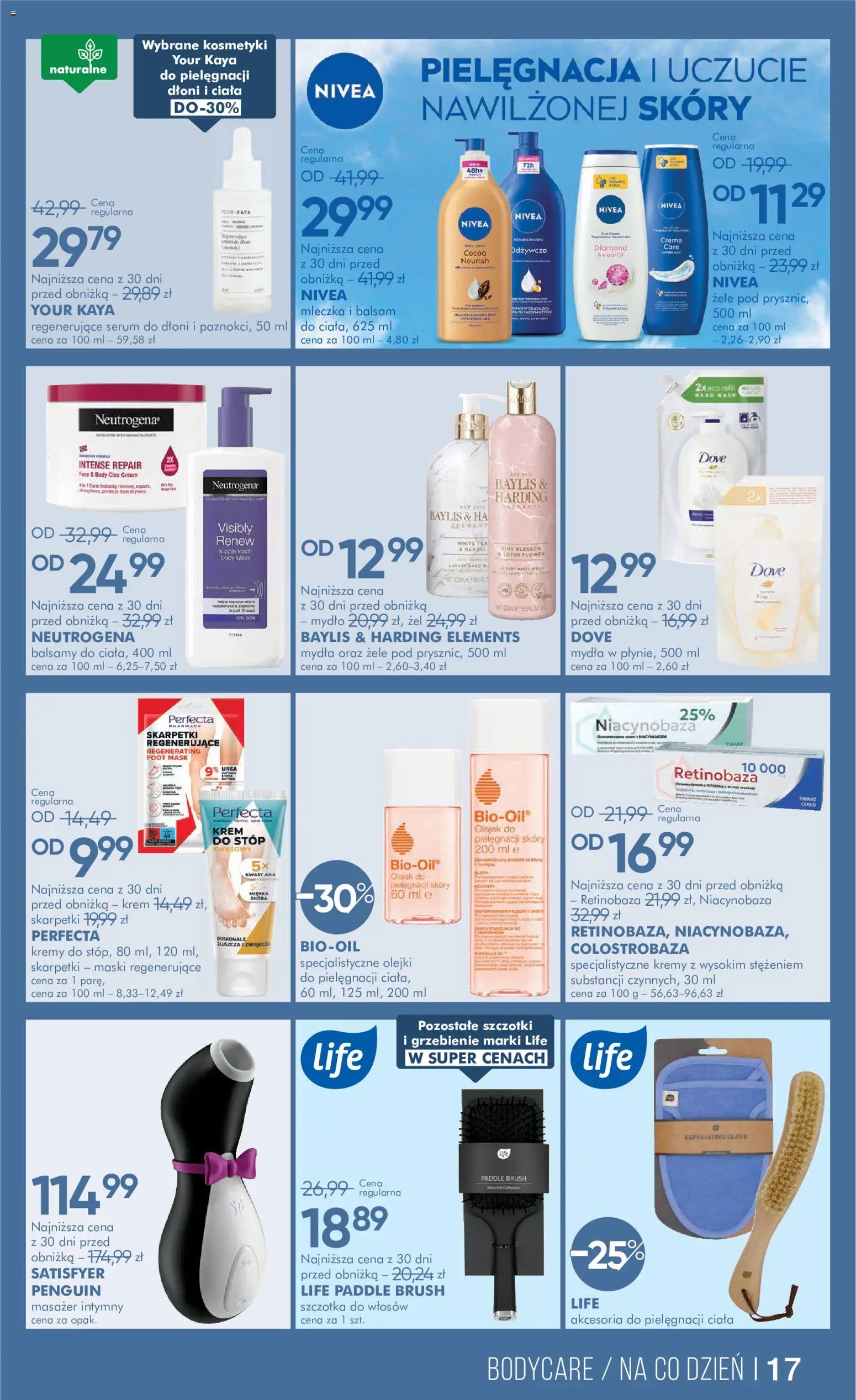 Super-pharm gazetka od 30.05.2026 | Strona: 17 | Produkty: Skarpetki, Kosmetyki, Body, Krem