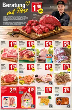 WEZ Prospekt ab 26.10.2026 gültig | Seite: 6 | Produkte: Hahnchen, Gulasch, Backofen, Gurken