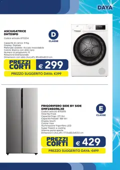 Anteprima del volantino Esselunga S volantino Speciale Elettrodomestici valido a partire dal 19.05.2026 | Pagina: 13 | Prodotti: Freezer, Asciugatrice, Frigorifero