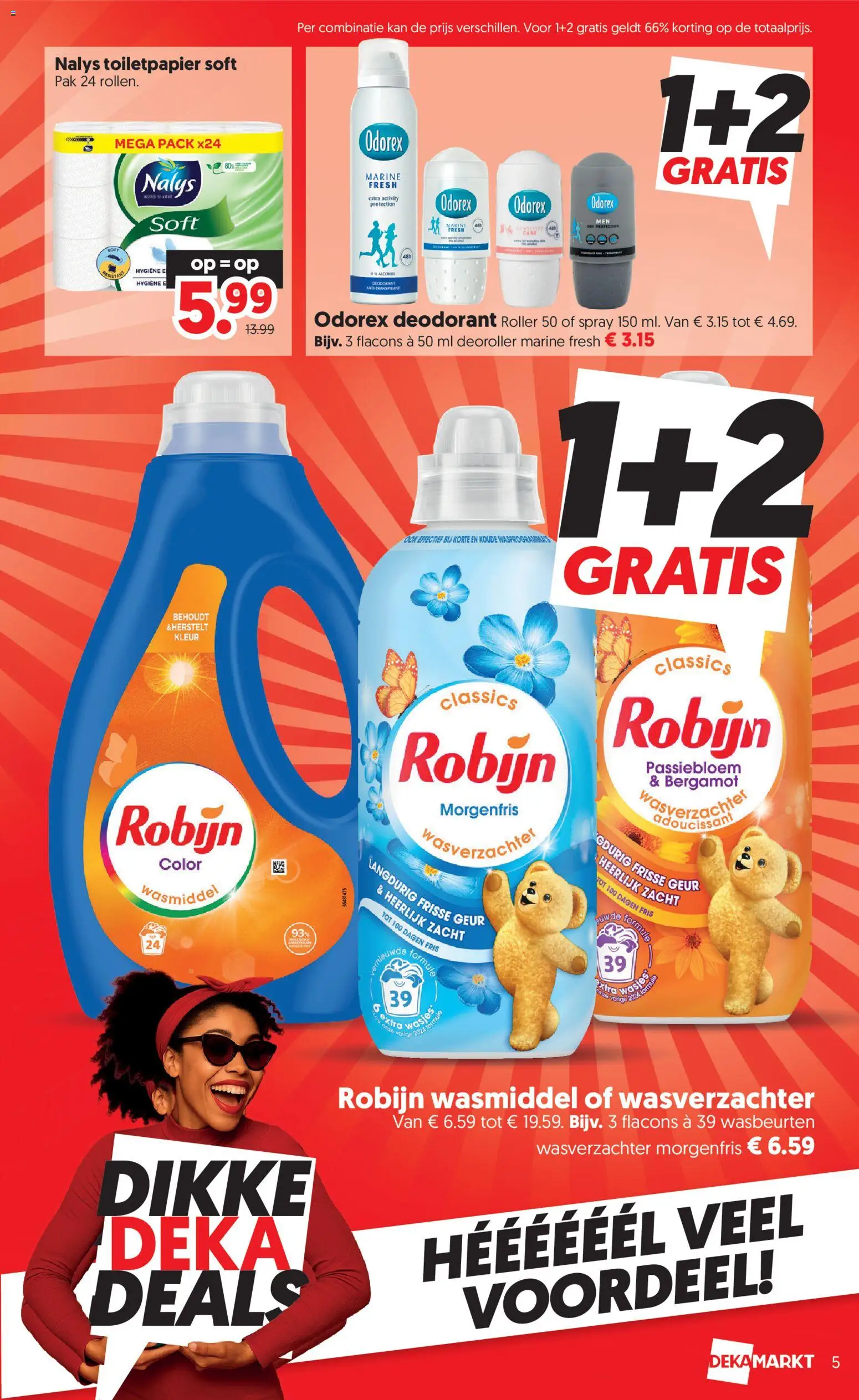 {H1} | Pagina: 5 | Producten: Antitranspirant, Wasmiddel, Wasverzachter, Alcohol