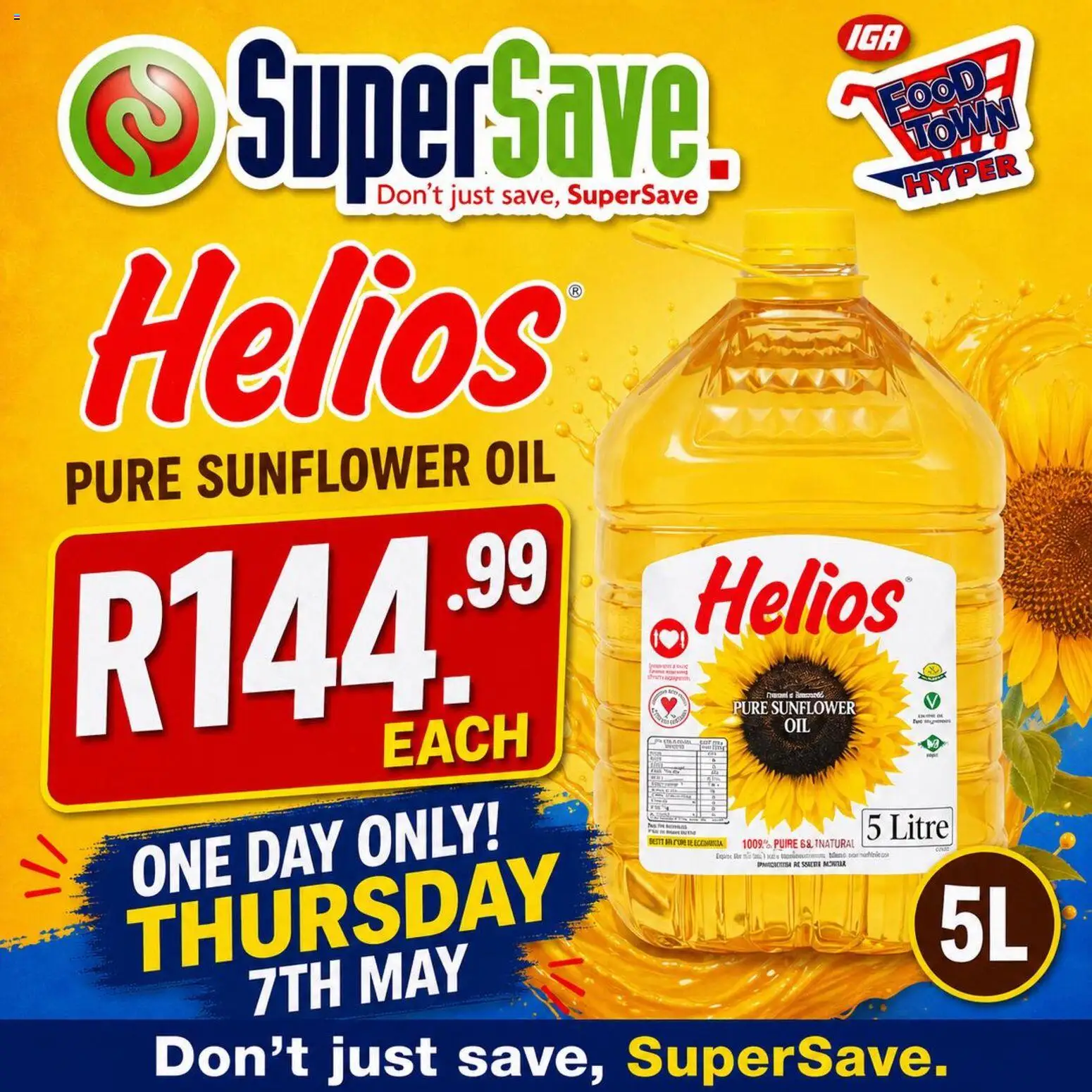 New Super Save catalogue – valid from 07.05.2026 | Page: 1 | Products: Oil