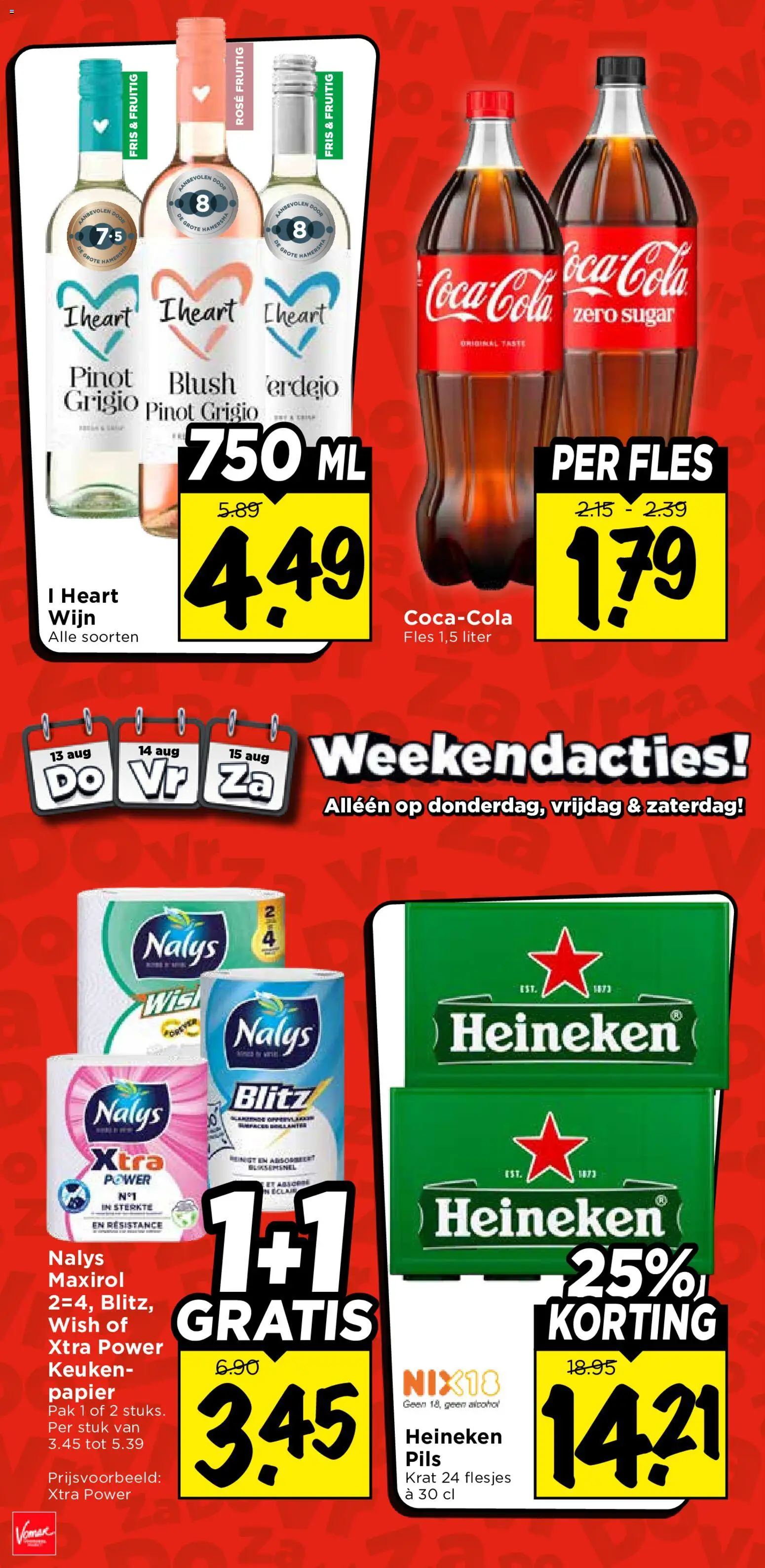 {H1} | Pagina: 2 | Producten: Wijn, Fles, Papier, Alcohol
