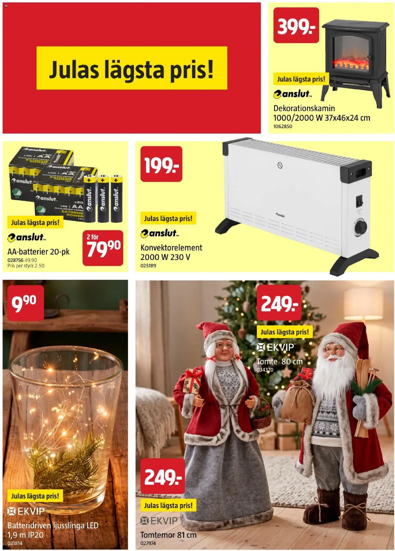 Jula reklamblad aktuell från 22/10/2026 | Sida: 8 | Produkter: Ljusslinga