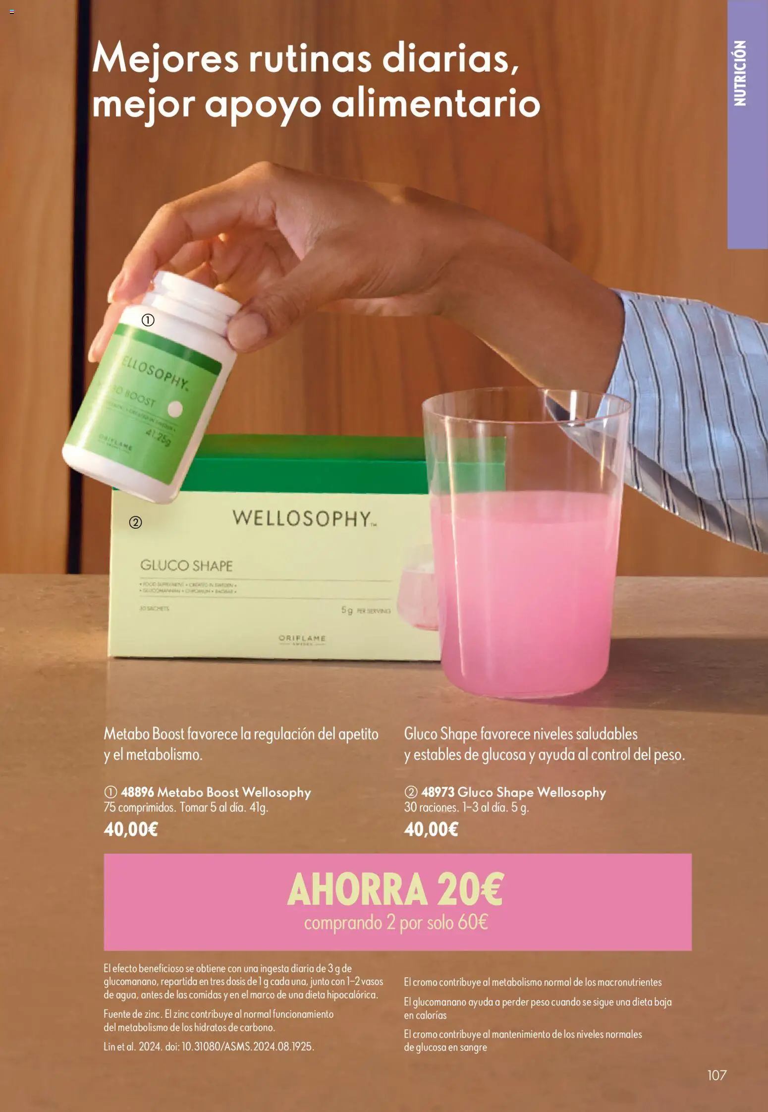 Oriflame - Catálogo Campaña 11 │ válido desde el 05/08/2026 | Página: 107 | Productos: Vasos, Marco, Peso