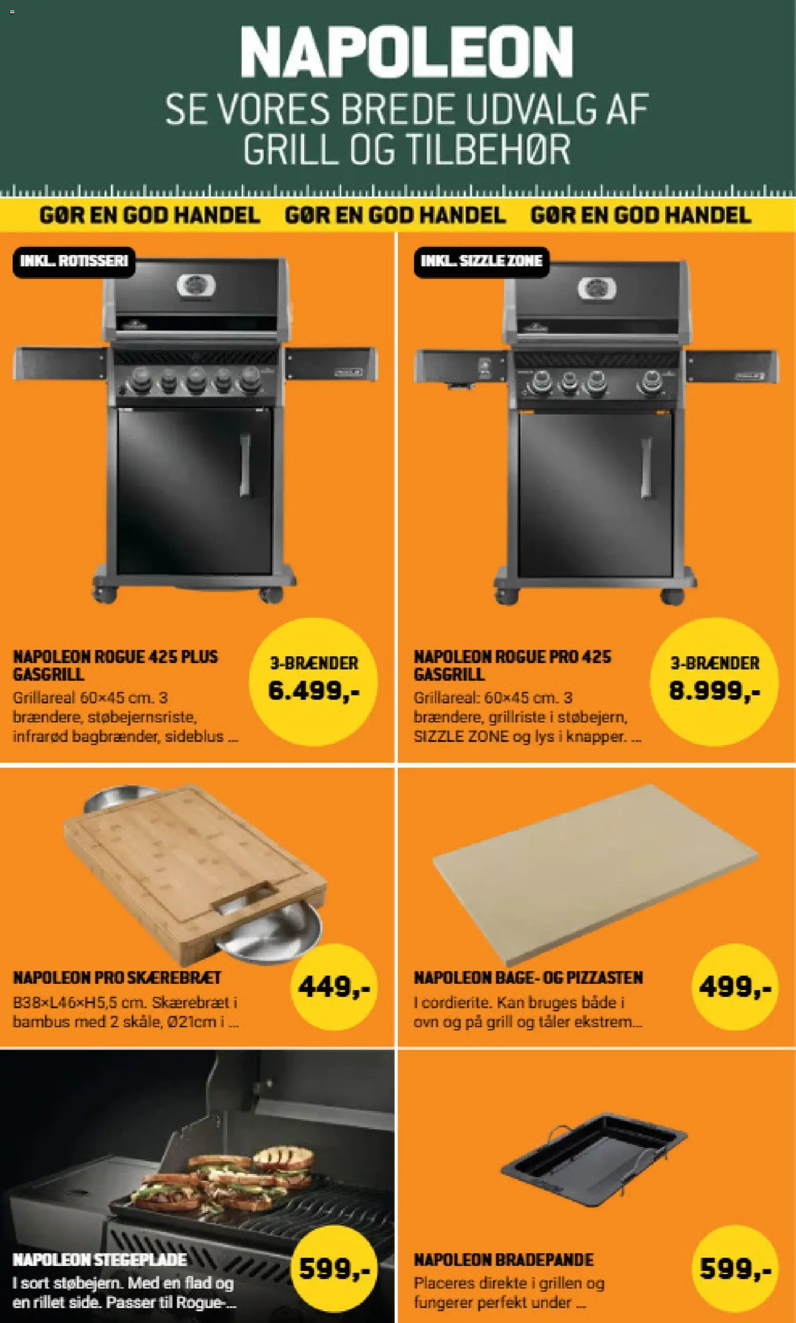 XL-BYG tilbudsavis – gyldig fra 07/08/2026 | Side: 3 | Produkter: Skærebræt, Ovn, Grill