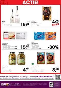Hanos folder - Courant 20 - Voorbeeld van een folder van Hanos, geldig van 21-09-2026 | Pagina: 32 | Producten: Chocolade, Augurken, Pot, Fles