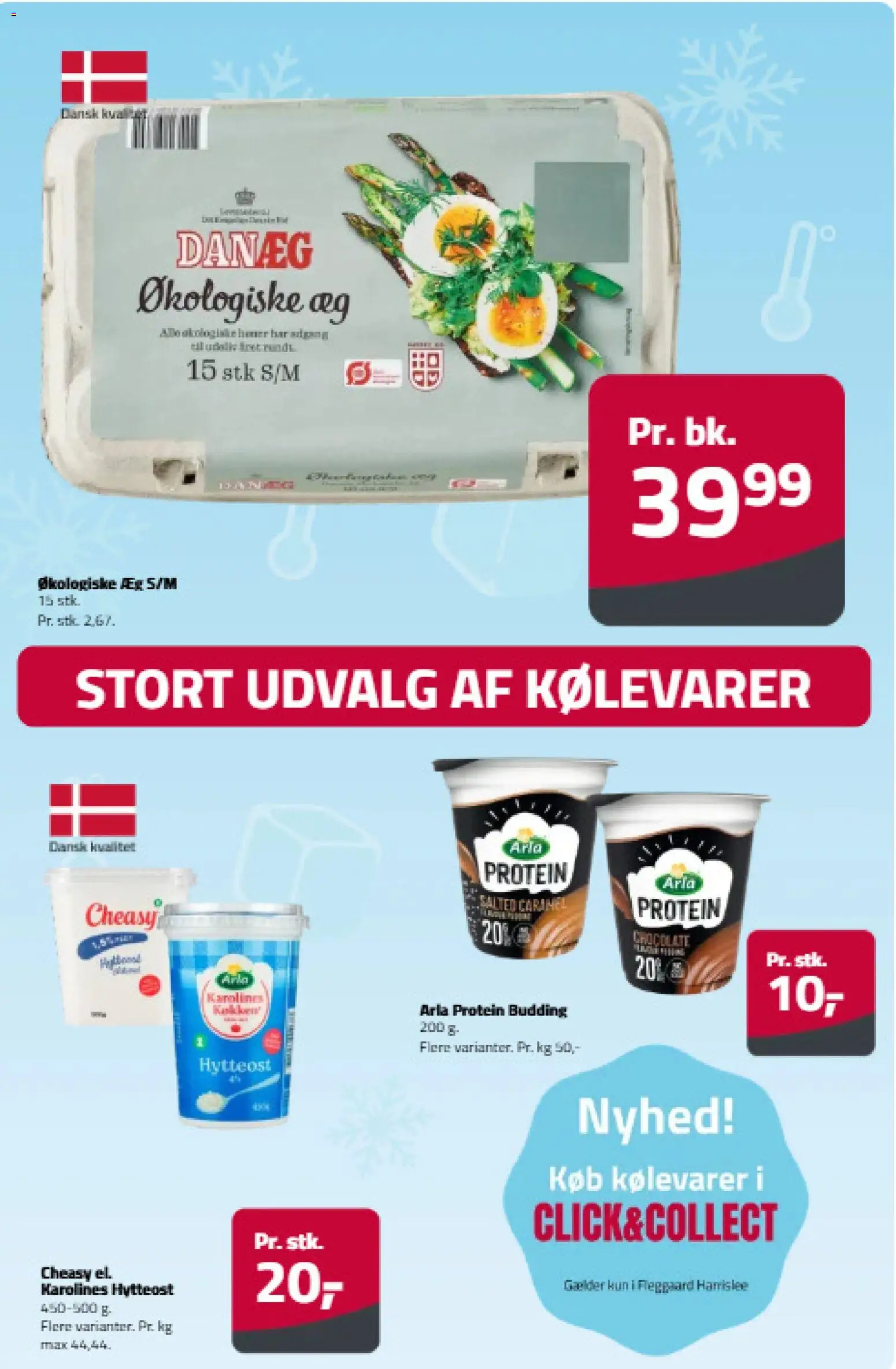 Fleggaard tilbudsavis – gyldig fra 24/06/2026 | Side: 17 | Produkter: Æg, Hytteost