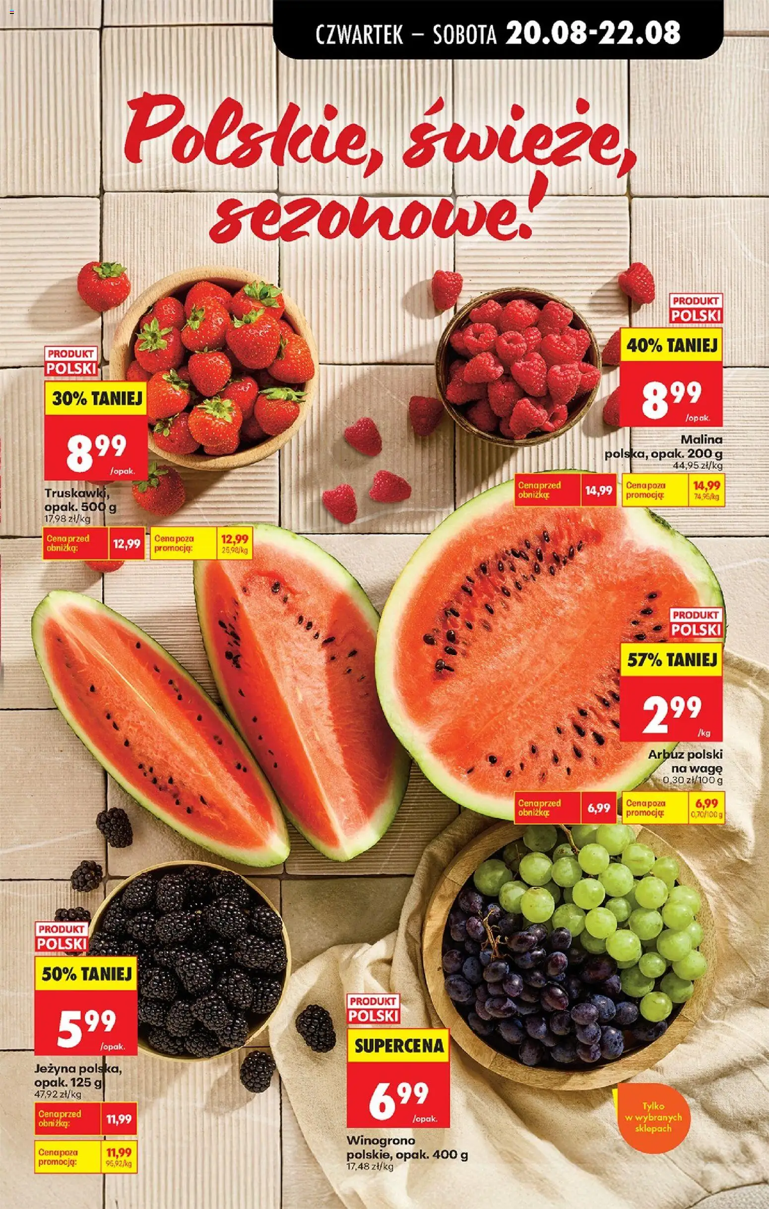 Biedronka Polsko leták - Codziennie niskie ceny od 20.08.2026 | Strana: 25