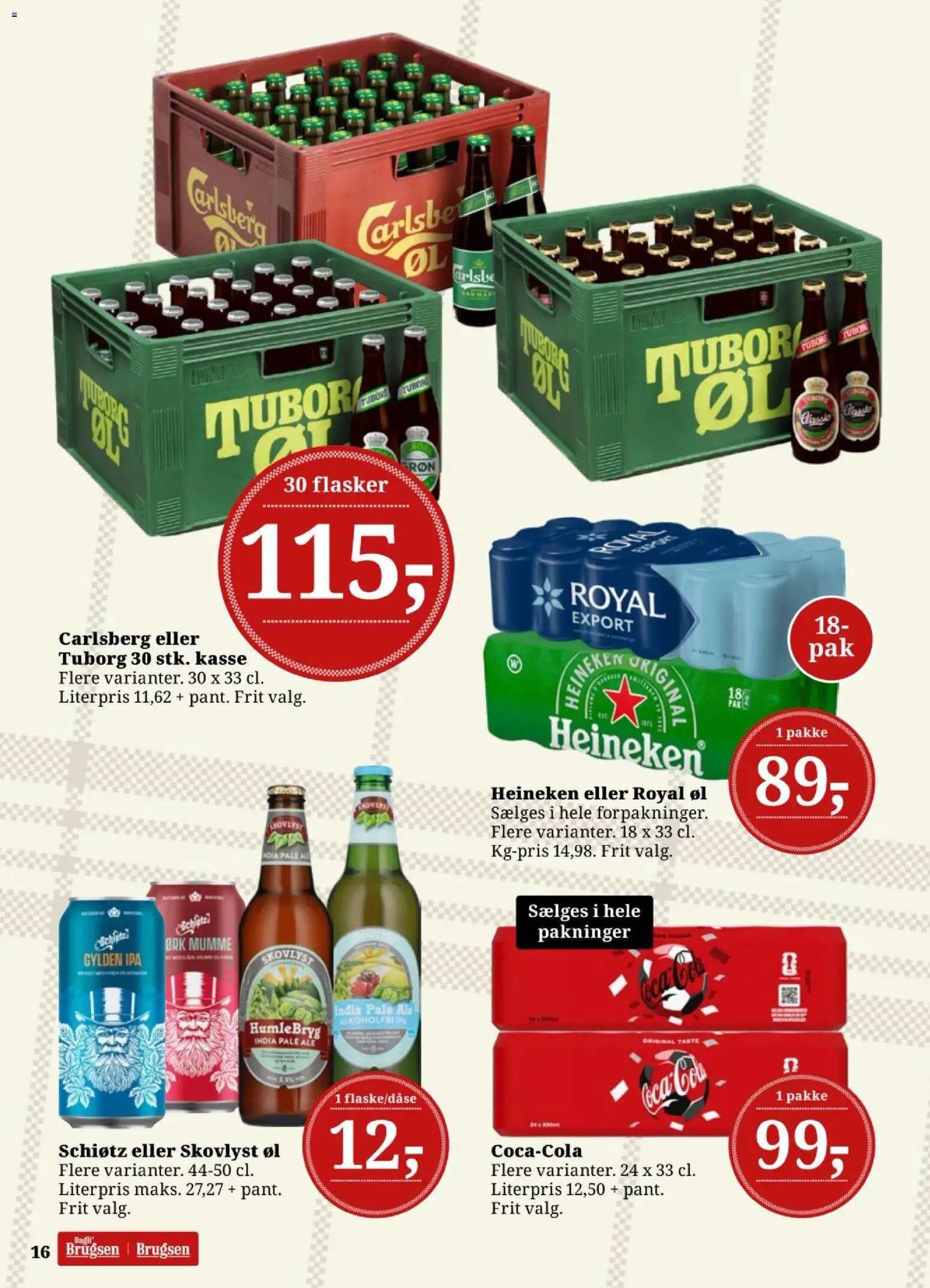 Dagli'Brugsen tilbudsavis – gyldig fra 19.06.2026 | Side: 16