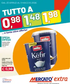Anteprima del volantino Mercatò volantino Extra valido a partire dal 23.04.2026
