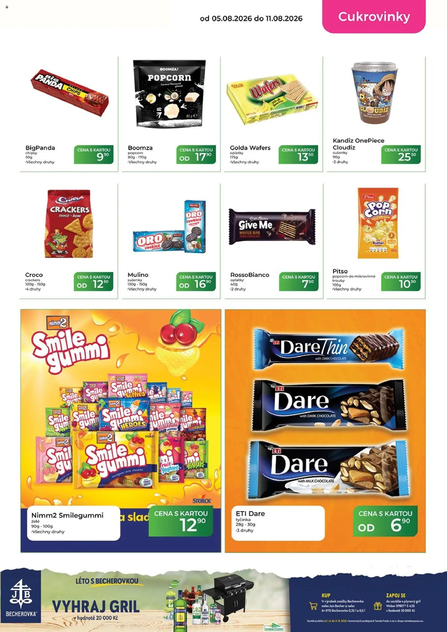 Tamda Foods leták od 05.08.2026 | Strana: 29 | Produkty: Cookies, Gril, Oplatky, Milk chocolate