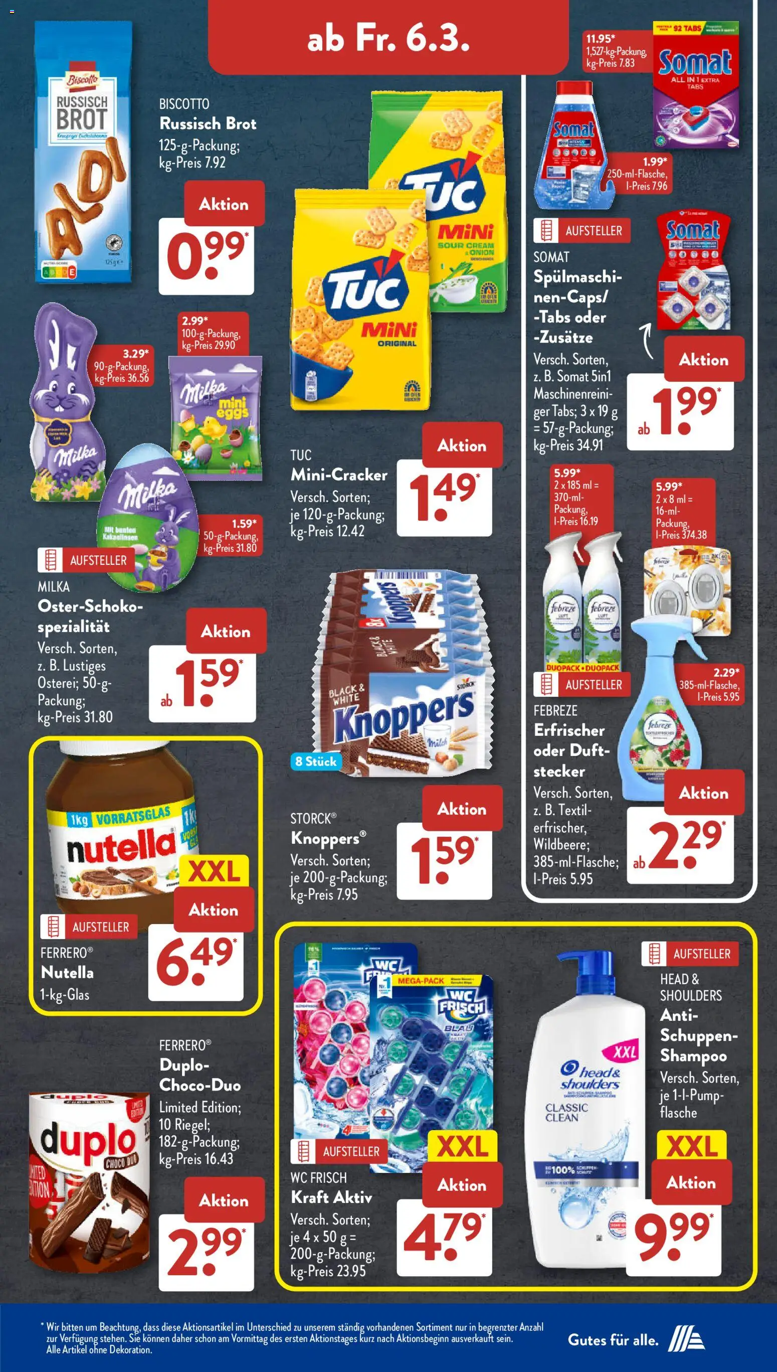 Aldi Süd Prospekt 	 – gültig ab 02.03.2026 | Seite: 23 | Produkte: Milch, Flocken