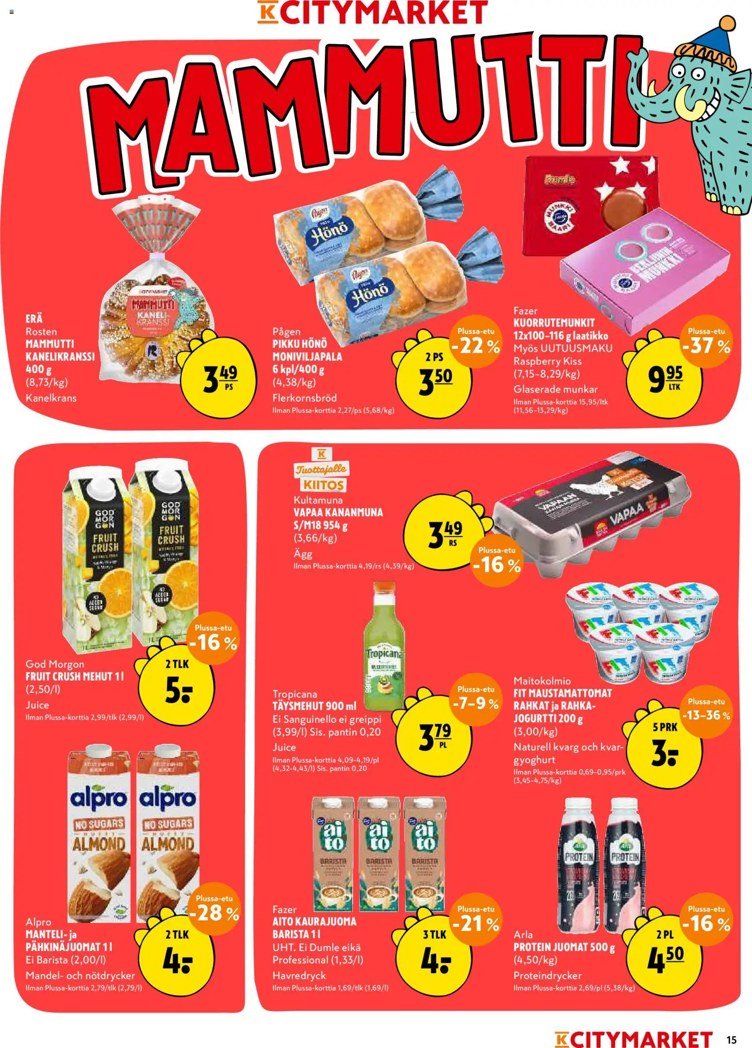 K-Citymarket tarjoukset – voimassa 10/08/2026 alkaen | Sivu: 15
