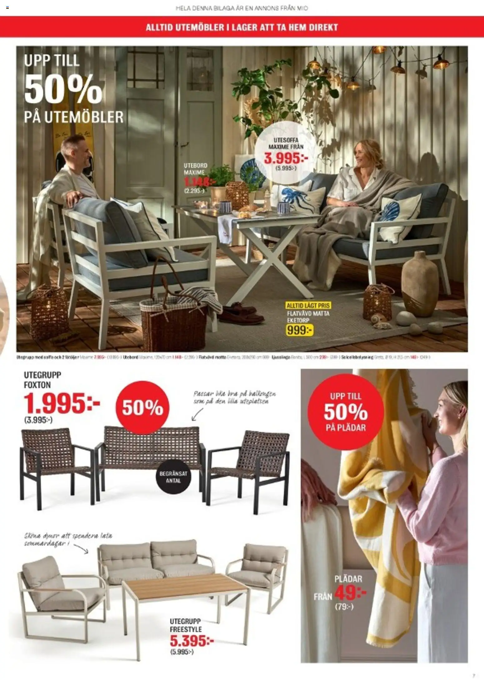 Mio reklamblad aktuell från 23/06/2026 | Sida: 7 | Produkter: Matta