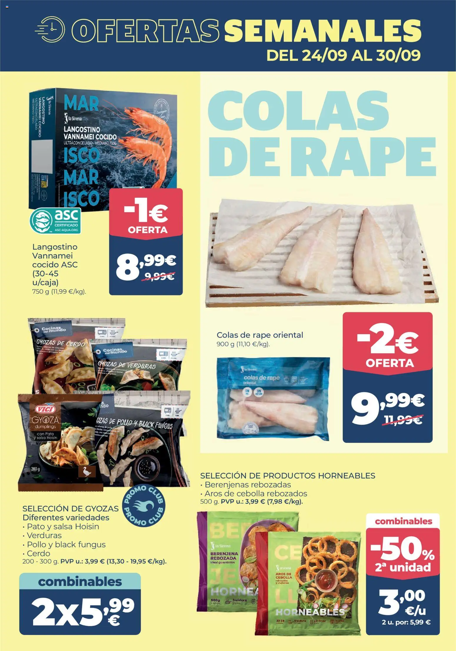 La Sirena folleto │ válido desde el 24/09/2026 | Página: 4 | Productos: Verduras, Berenjena, Pato, Pollo