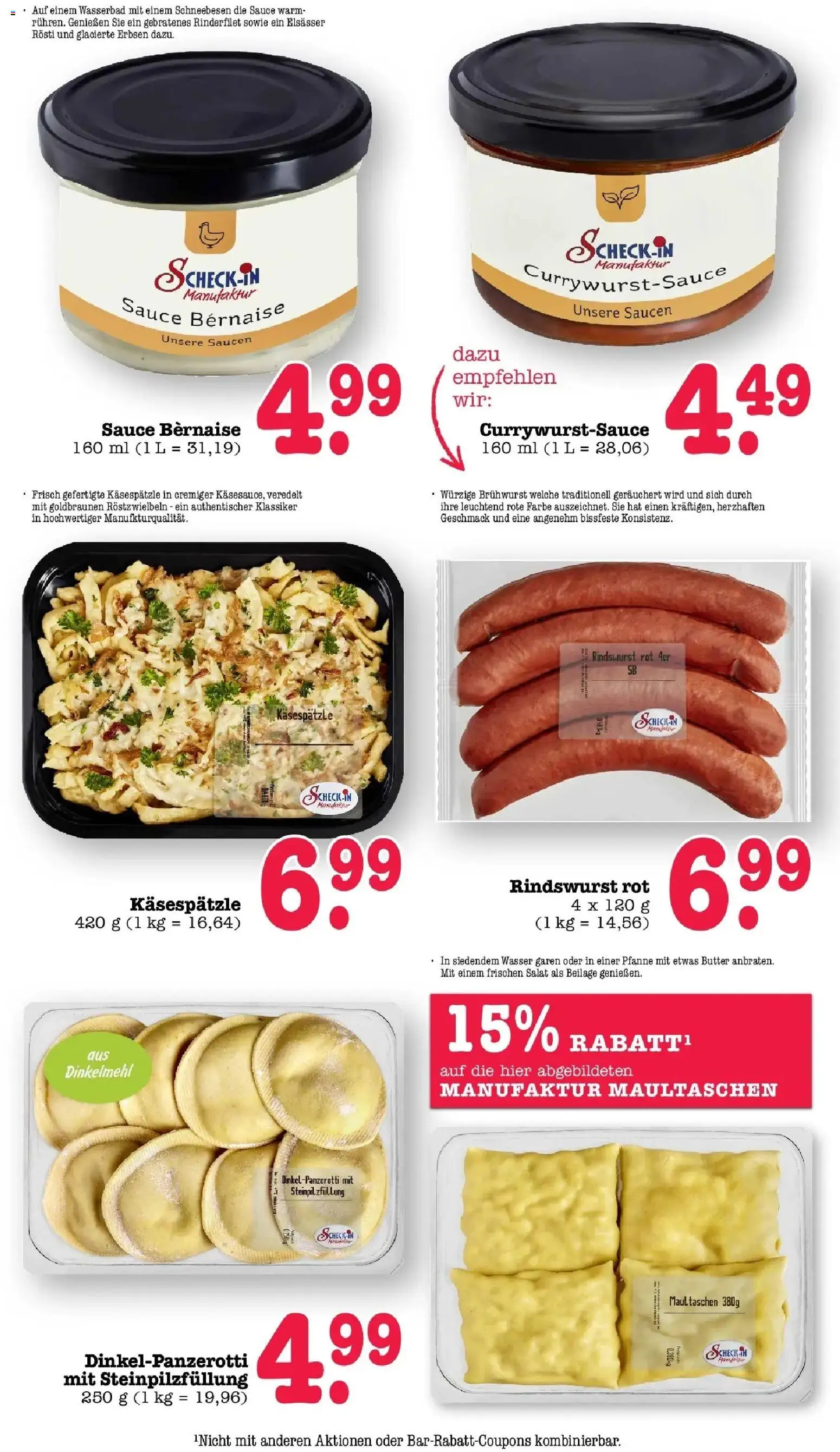 Edeka prospekt Bühlertal	 – gültig ab 10.05.2026 | Seite: 19 | Produkte: Butter, Rinderfilet, Maultaschen, Salat
