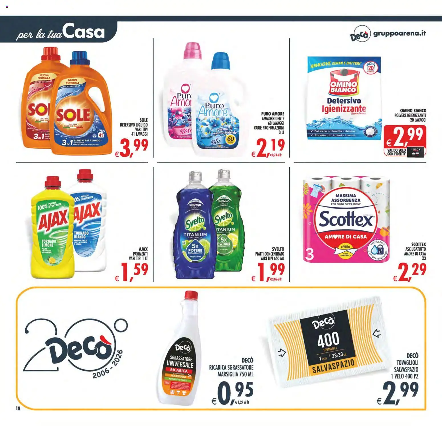 Volantino Decò del 28.04.2026 | Pagina: 18