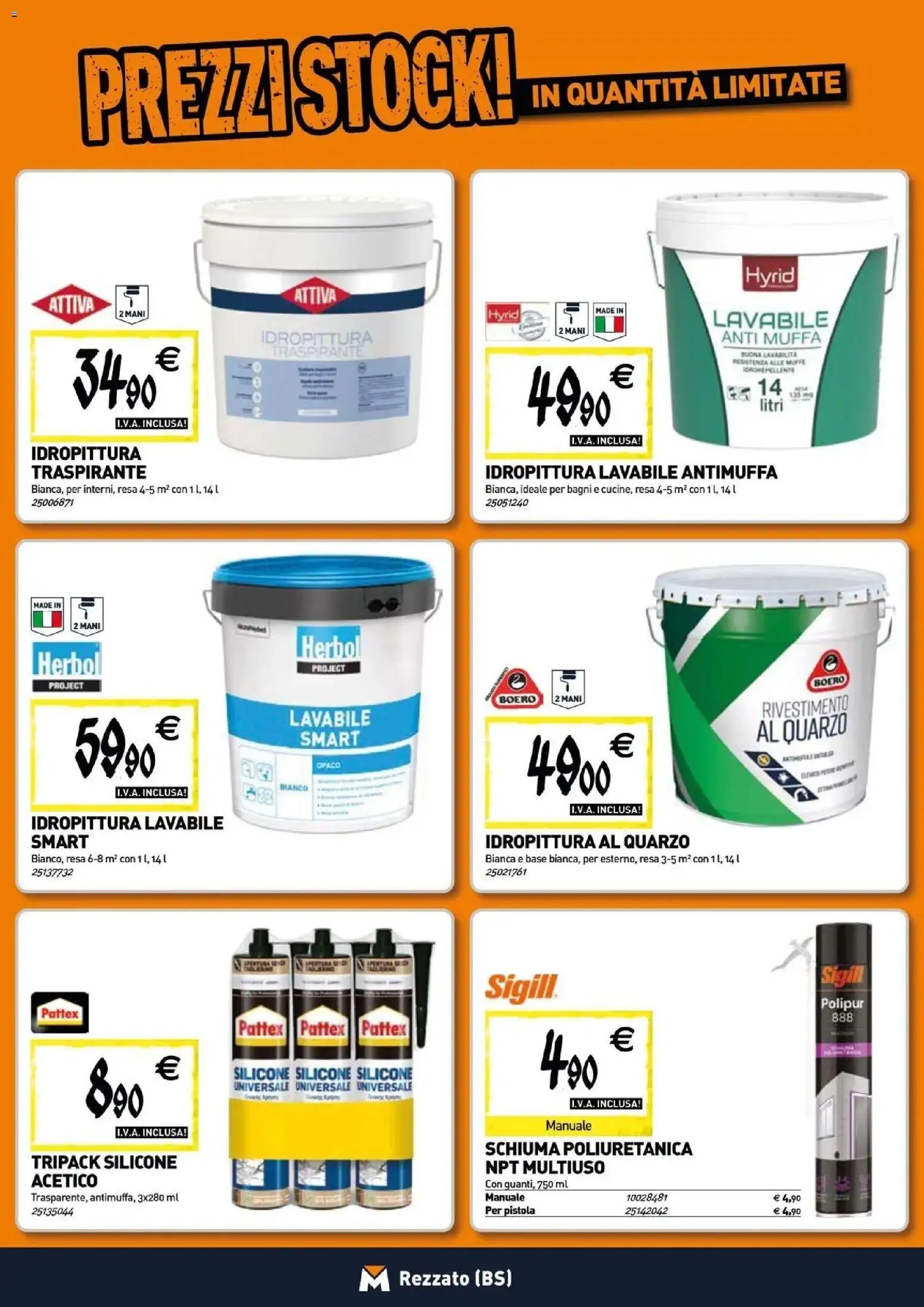 Nuovo TECNOMAT catalogo Rezzato dal 27/08/2026 > offerte anteprima 🛍️ | Pagina: 13 | Prodotti: Schiuma, Silicone