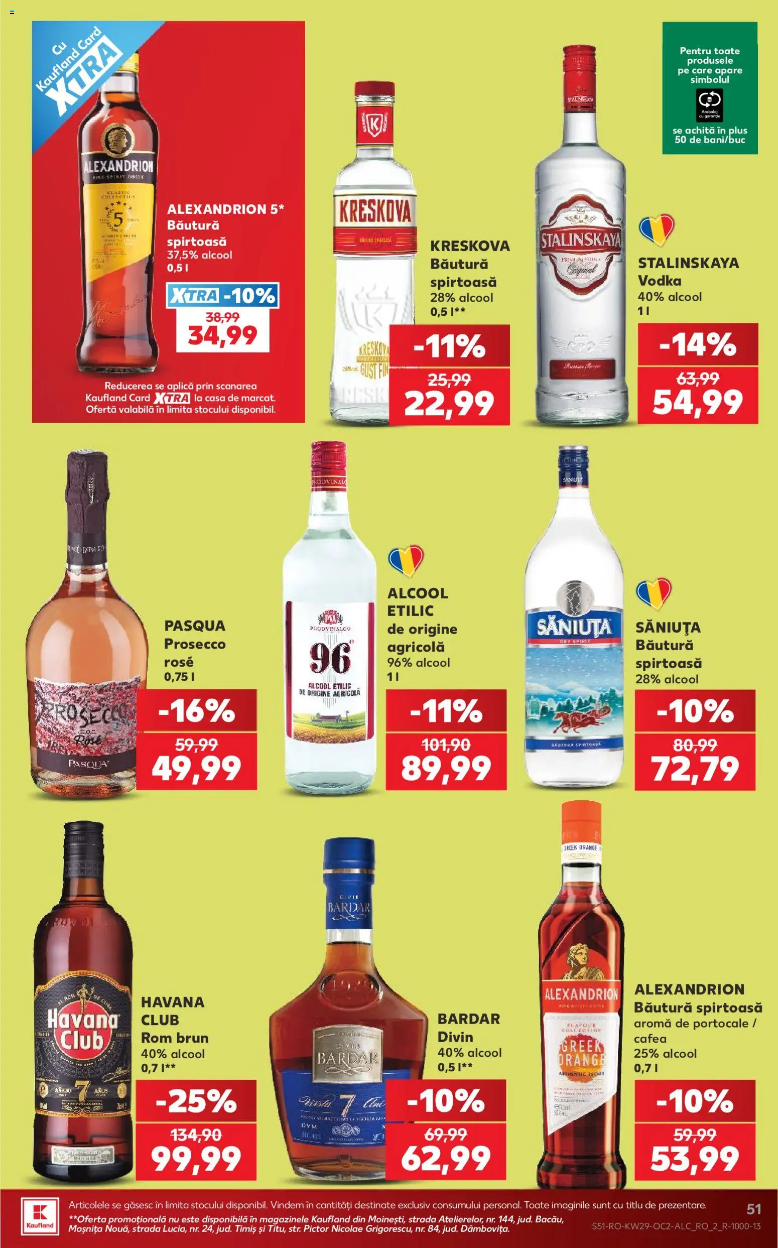 Noul catalog Kaufland – valabil de la 15.07.2026 | Pagină: 51 | Produse: Aplică, Agricola, Cafea, Portocale