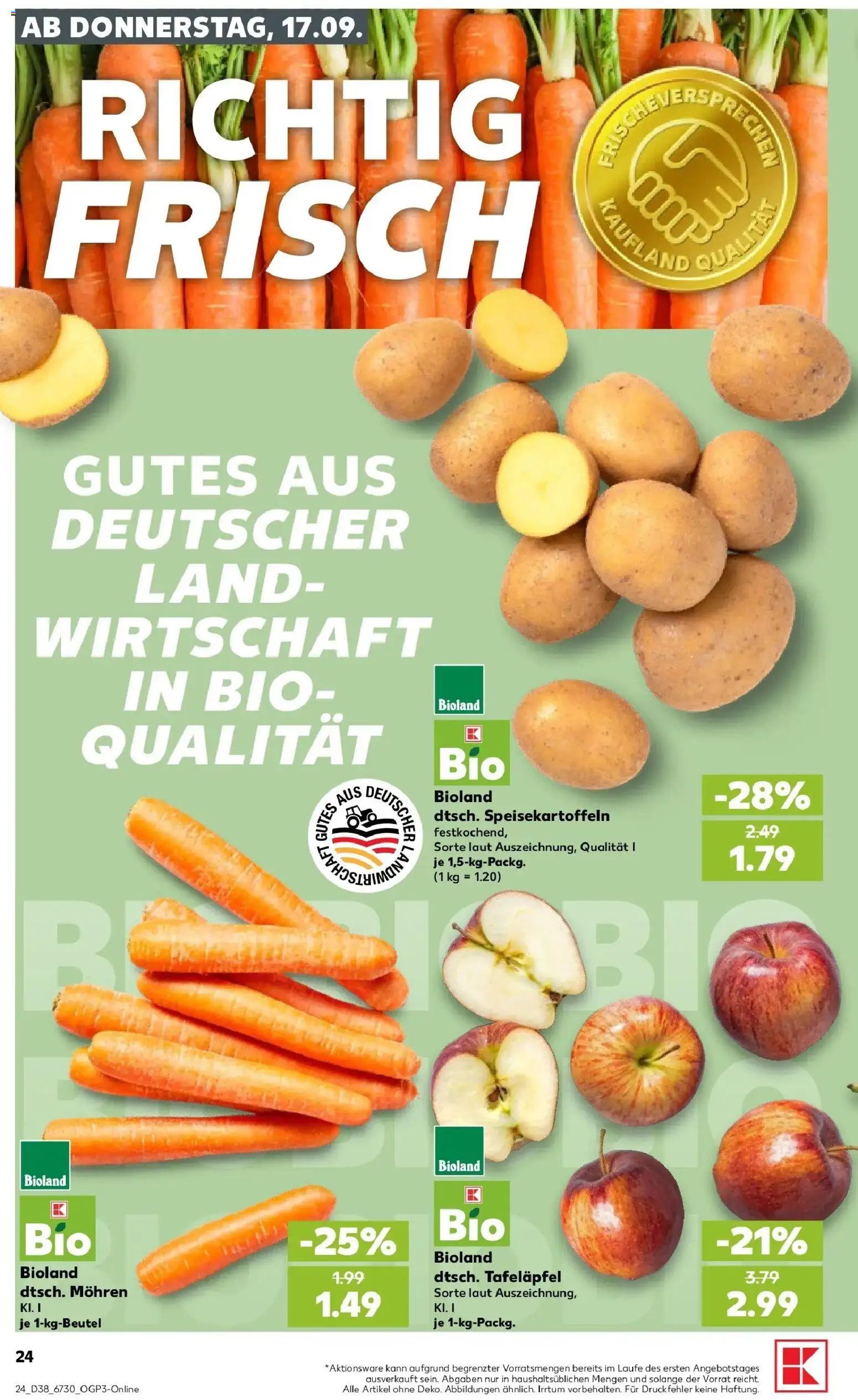 Prospekt Kaufland ab 14.09.2026 » Angebote Online zum Blättern | Seite: 36 | Produkte: Mohren