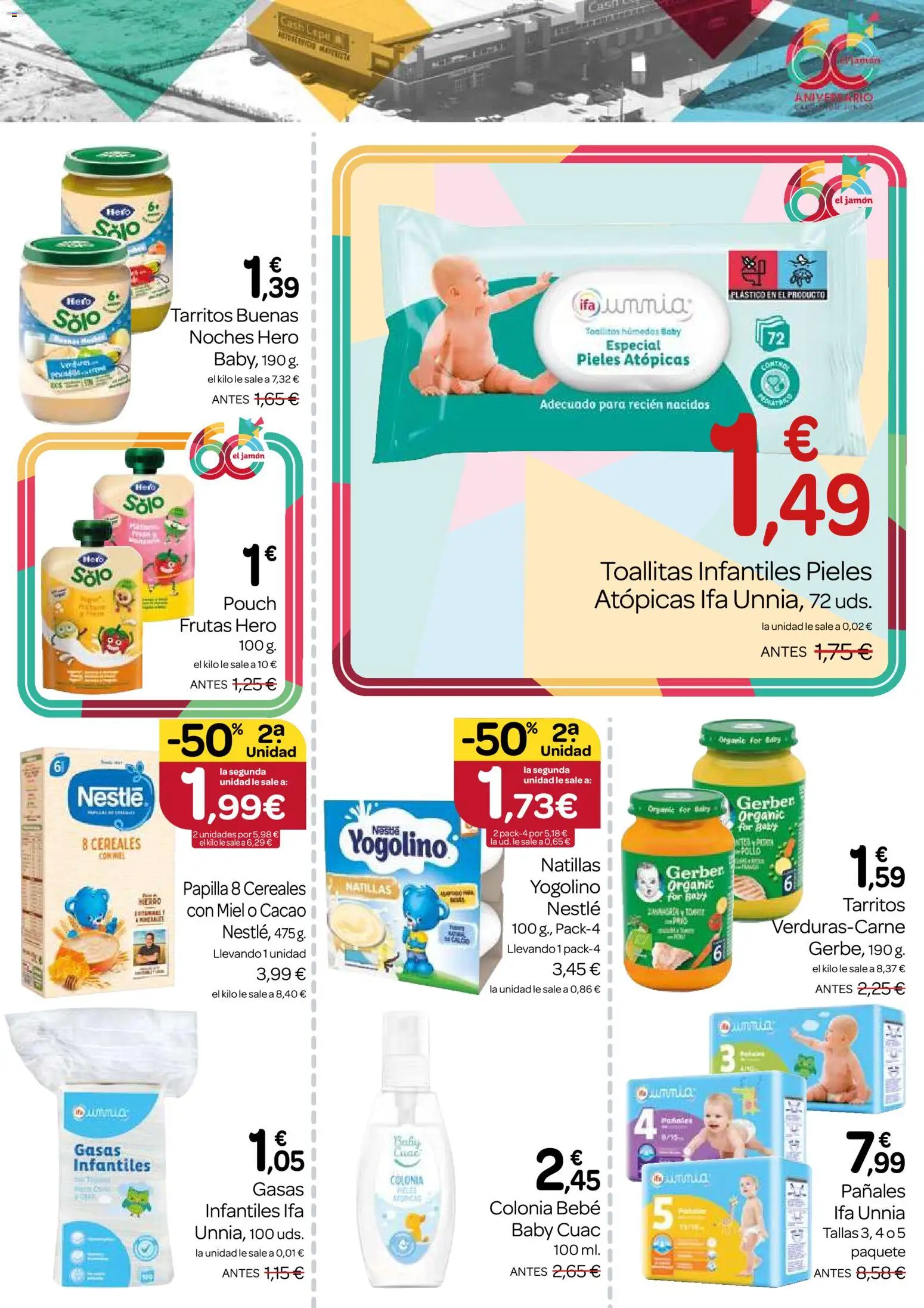 Supermercados El Jamón folleto │ válido desde el 30/07/2026 | Página: 39 | Productos: Colonia, Ψηφιακή κάμερα, Cereales, Φρυγανιές σικάλεως