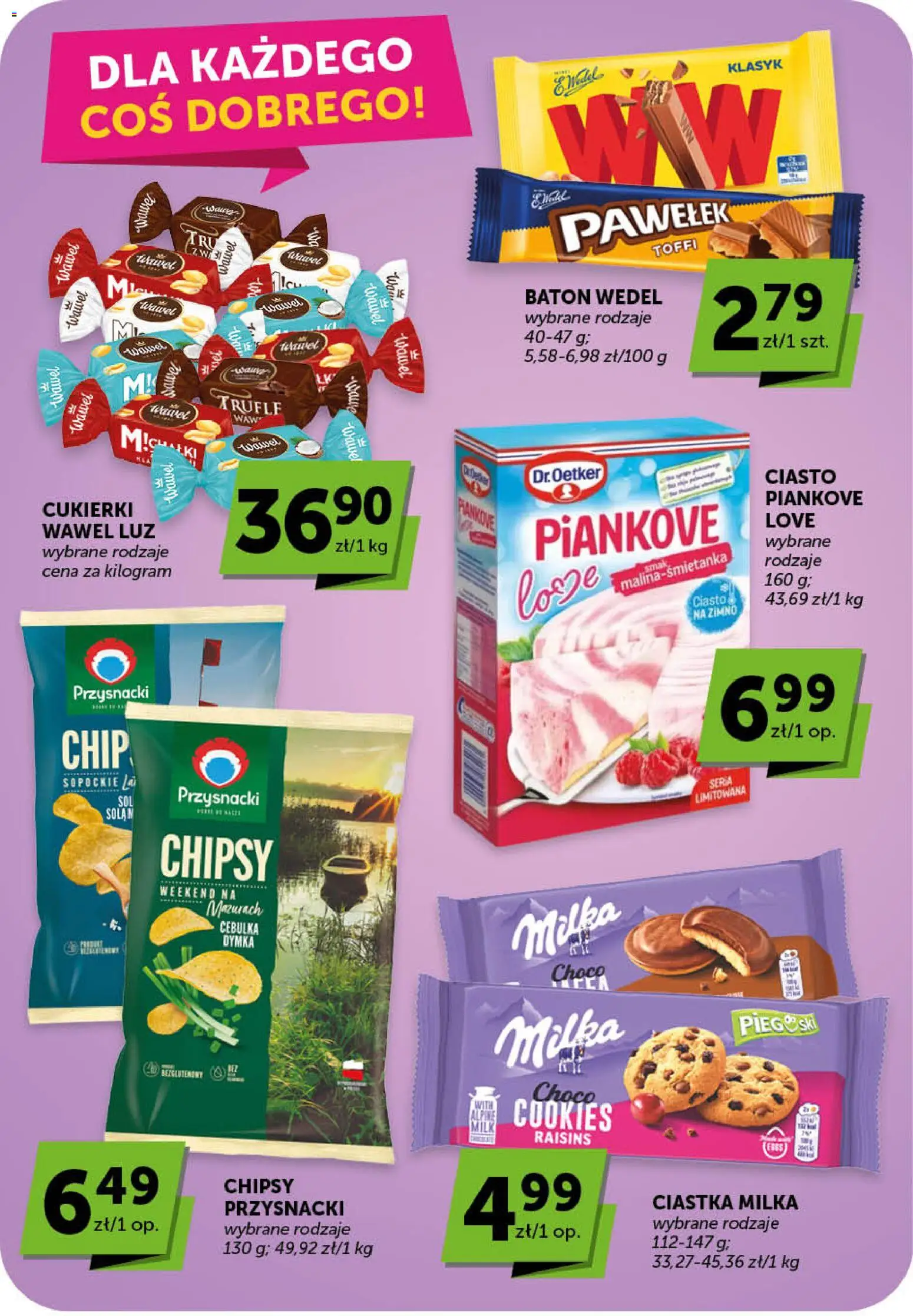 Euro Sklep gazetka od 14.05.2026 | Strona: 23 | Produkty: Chipsy, Ciasto, Baton, Ciastka