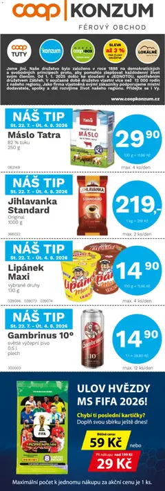 Náhled letáku Konzum leták od 22.07.2026