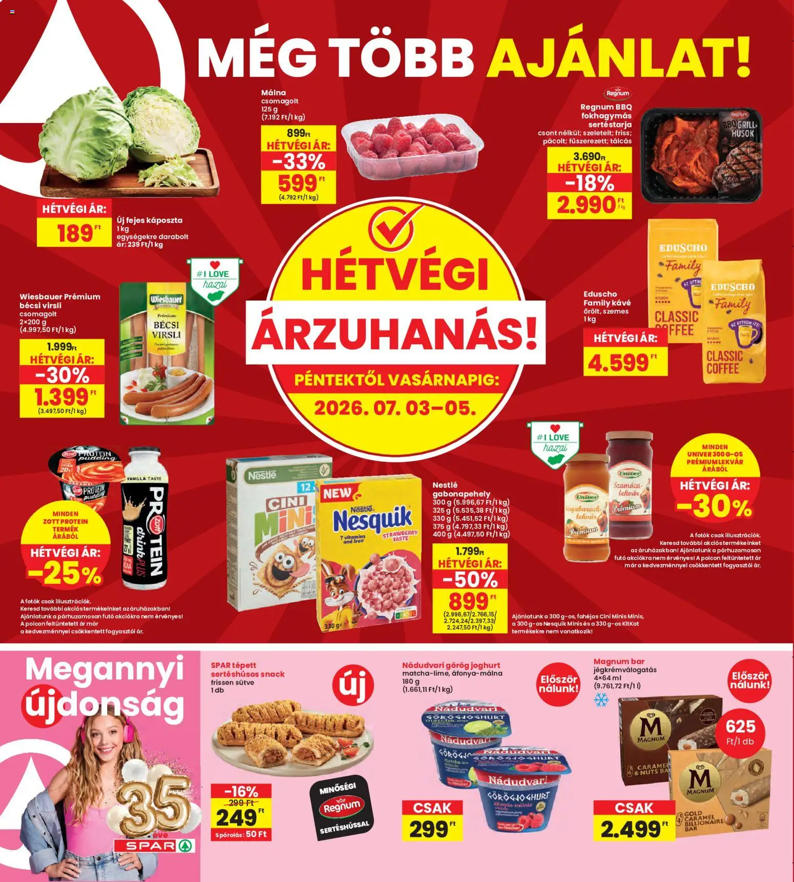 Interspar akciós ujság - amely érvényes a következő dátumtól: 2026.07.02. | Oldal: 20