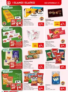 Spar Katalog - Pregled kataloga iz trgovine Spar, vrijedi od 01.07.2026 | Stranica: 24 | Proizvodi: Praline, Dorina, Čokolada, Raffaello