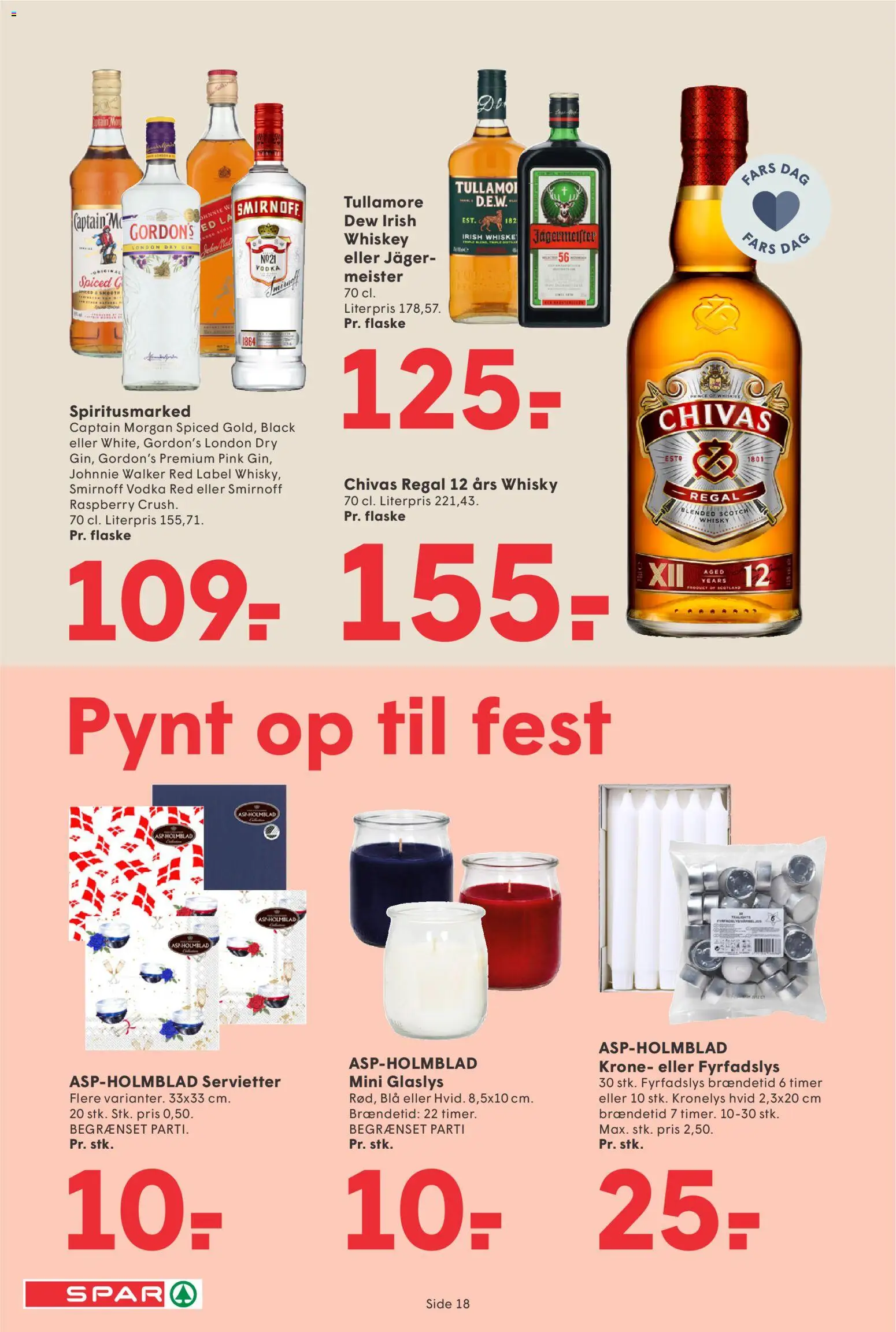 Spar tilbudsavis – gyldig fra 29.05.2026 | Side: 20 | Produkter: Vodka, Whisky