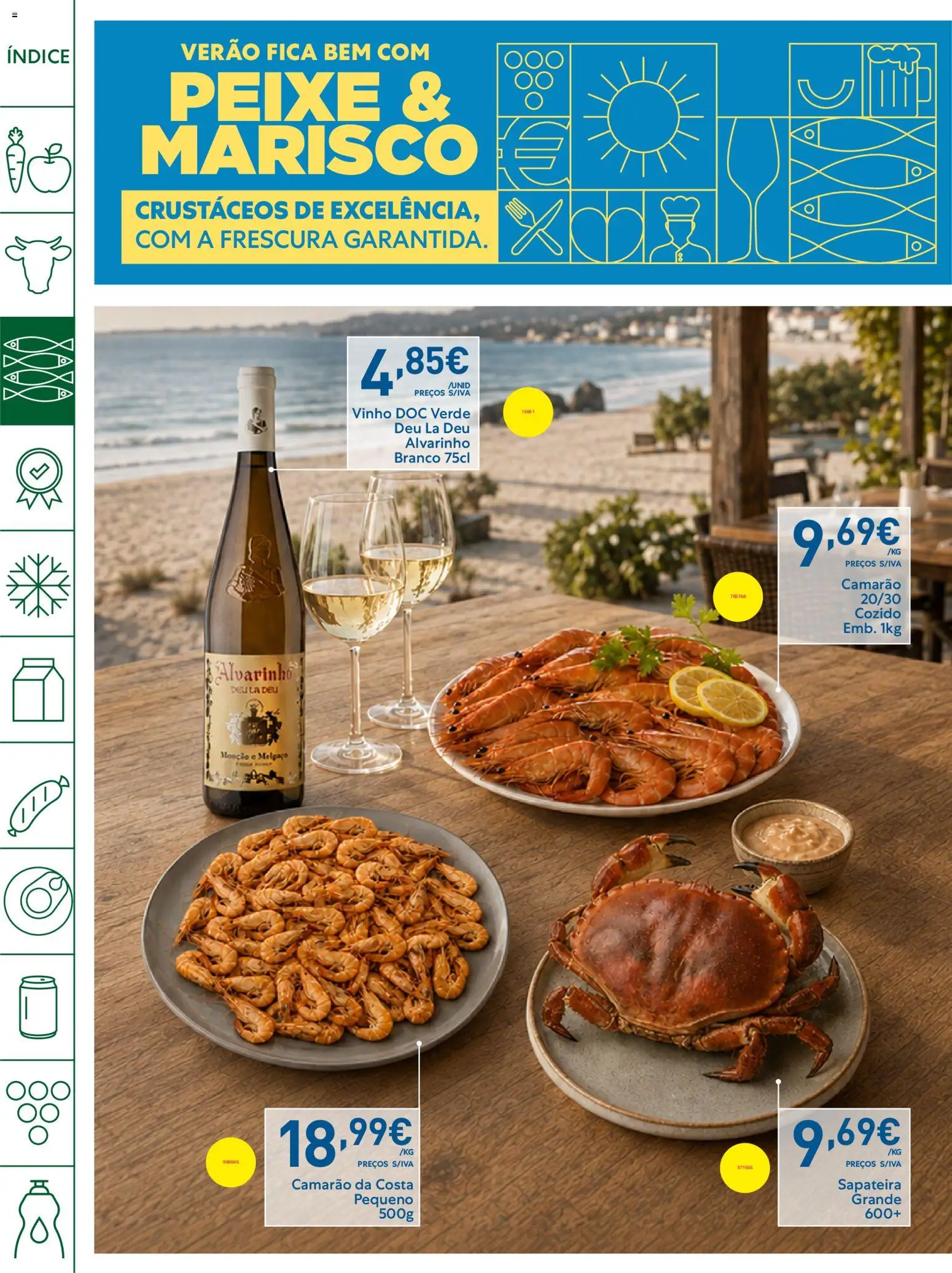 Recheio Horeca │ válido de 11/08/2026 | Página: 6 | Produtos: Camarão, Vinho, Sapateira, Peixe