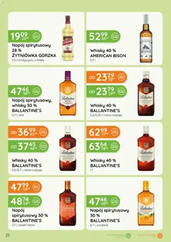 Pogląd oferty "Eurocash gazetka - Katalog Alkoholowy" - ważna od 01.05.2026 | Strona: 25 | Produkty: Mięta, Whisky