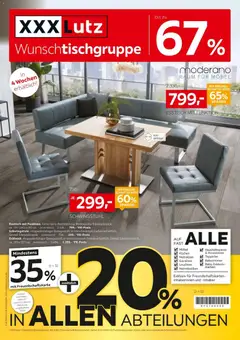 XXXLutz Wunschtischgruppe ab 18.07.2026 gültig