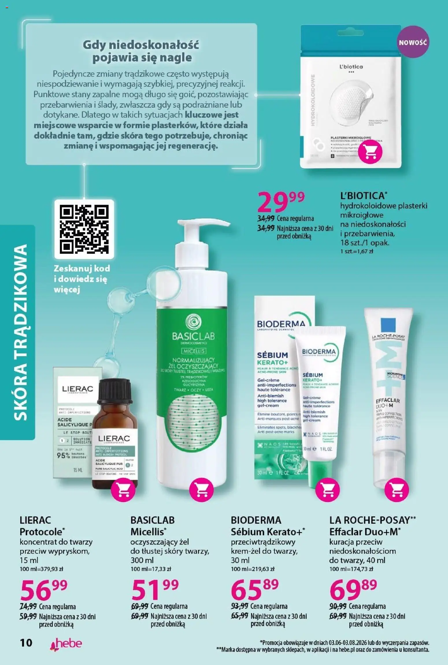 Hebe gazetka - Katalog od 19.06.2026 | Strona: 10