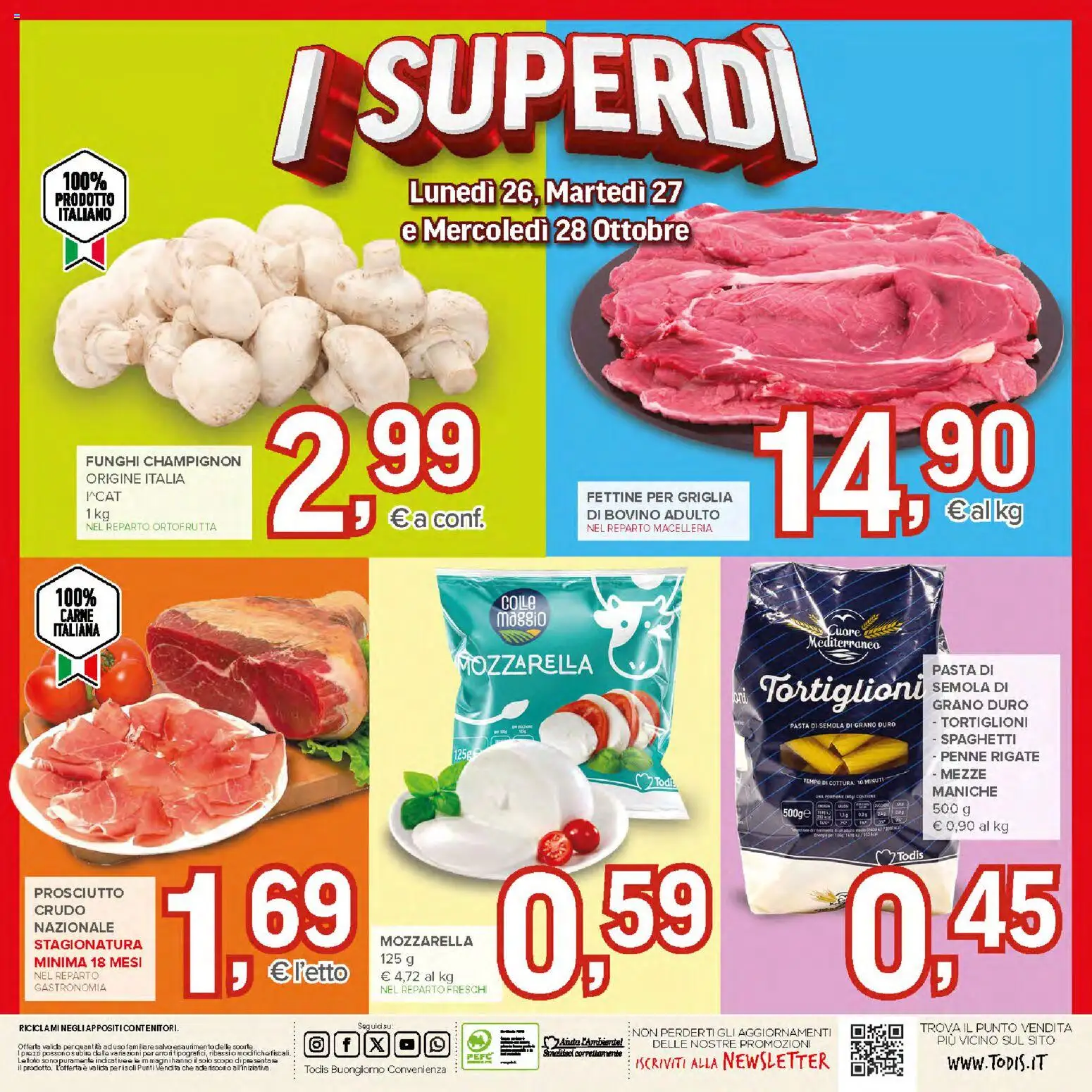 Volantino Todis del 15/10/2026 | Pagina: 24