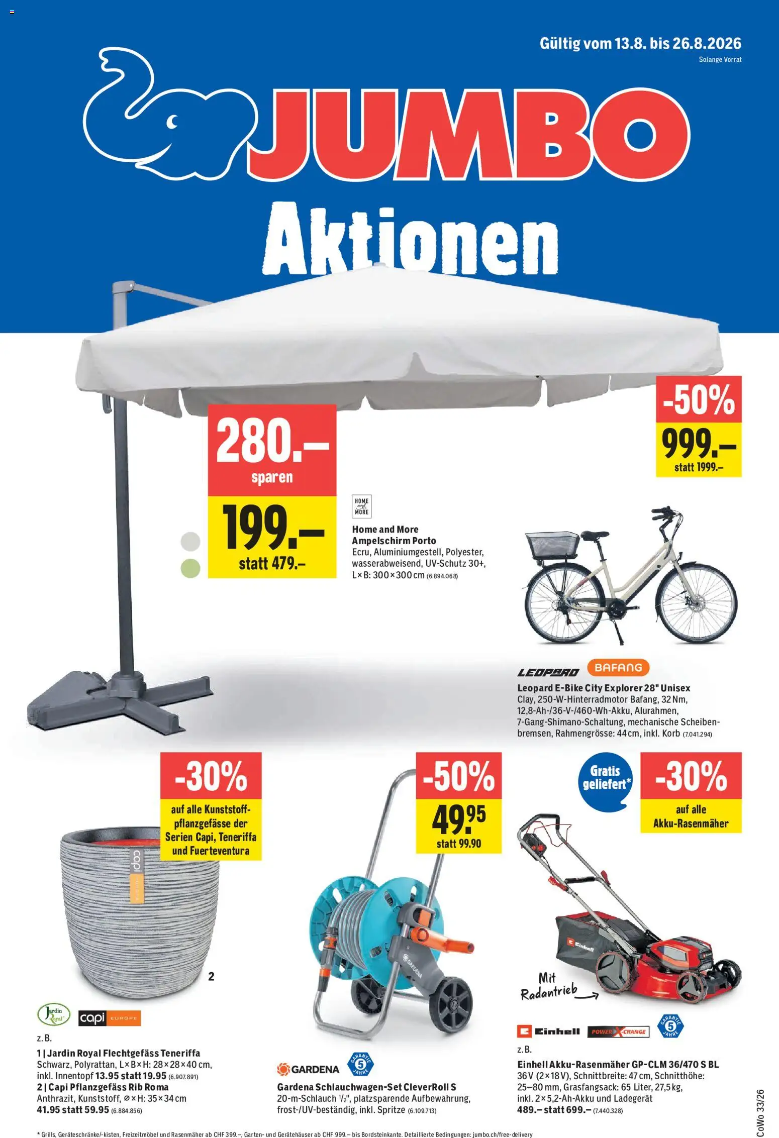 Jumbo aktionen – gültig ab 13.08.2026 | Seite: 1 | Produkte: Korb, Ladegerät