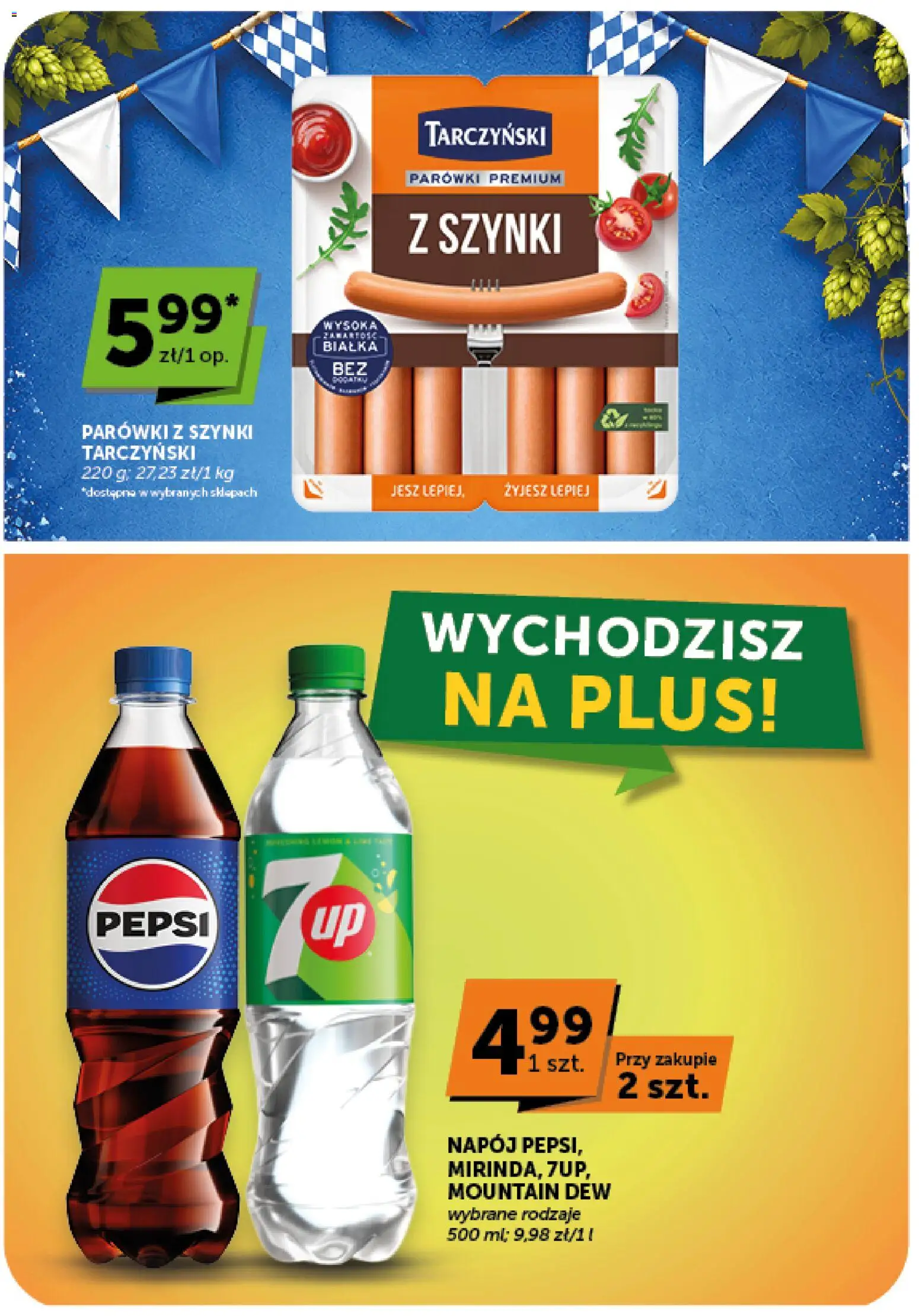 ABC gazetka - Minimarket od 17.09.2026 | Strona: 4 | Produkty: Parówki z szynki, Pepsi, Parówki