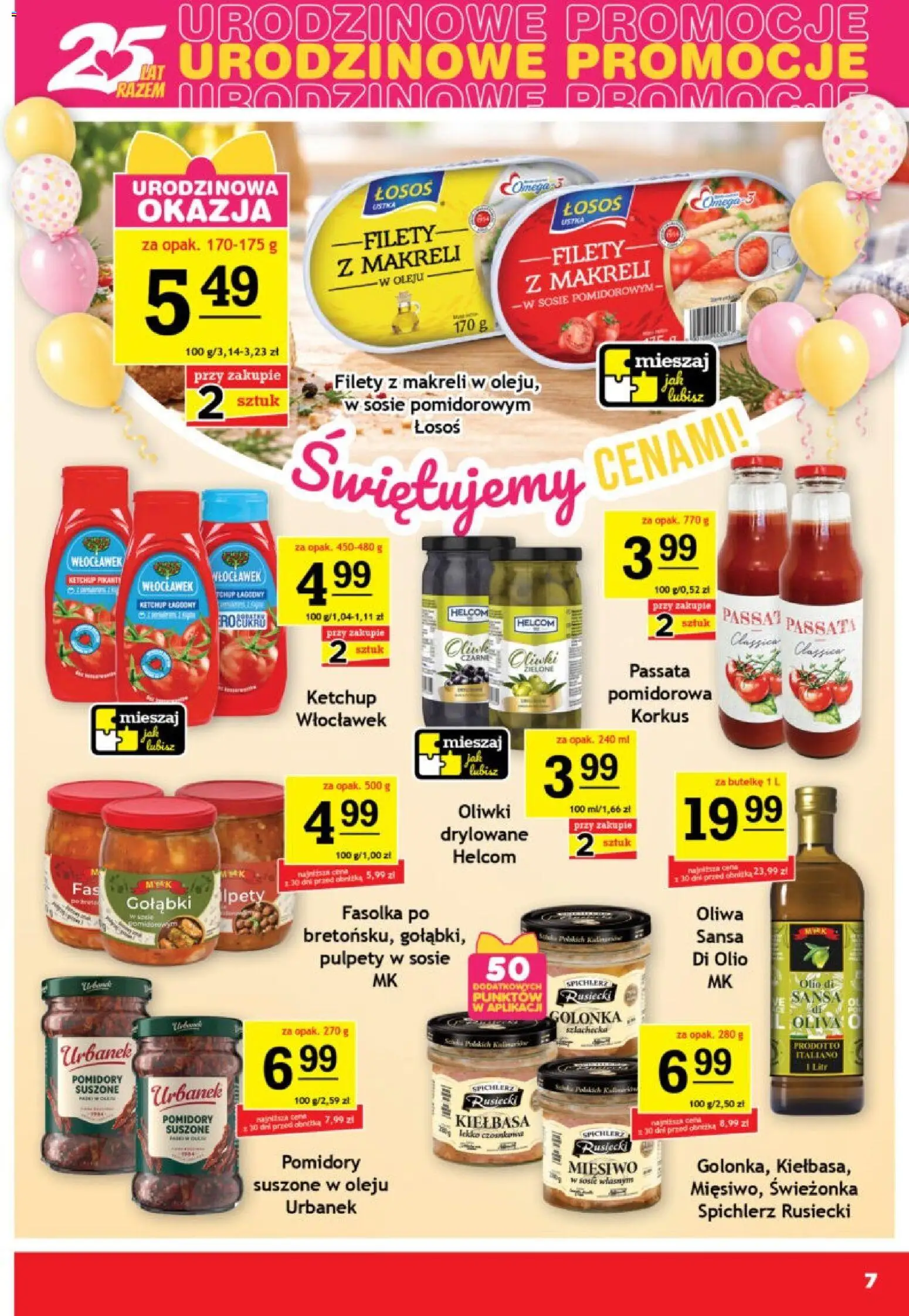 Gram Market gazetka od 16.09.2026 | Strona: 7 | Produkty: Golonka, Gołąbki, Czarne oliwki, Omega 3