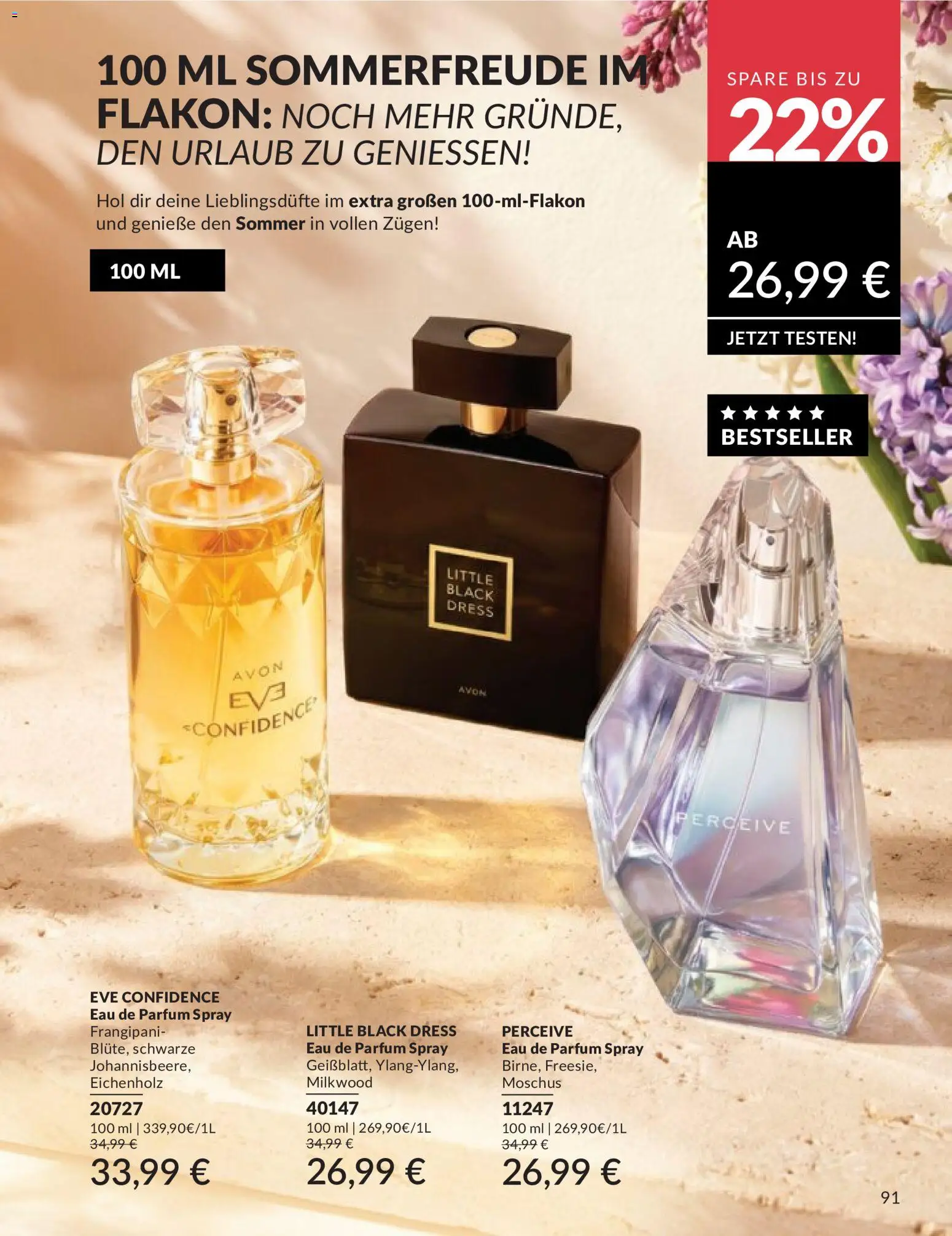 AVON Katalog Juni 2026 – gültig ab 01.06.2026 | Seite: 91 | Produkte: Parfüm, Eau de Parfum