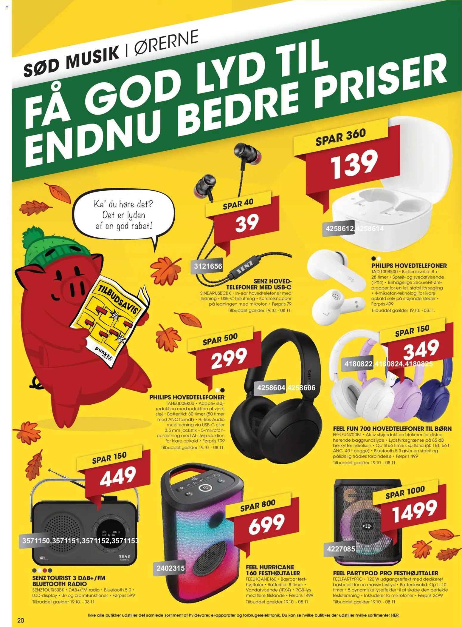 Punkt1 tilbudsavis – gyldig fra 19/10/2026 | Side: 20