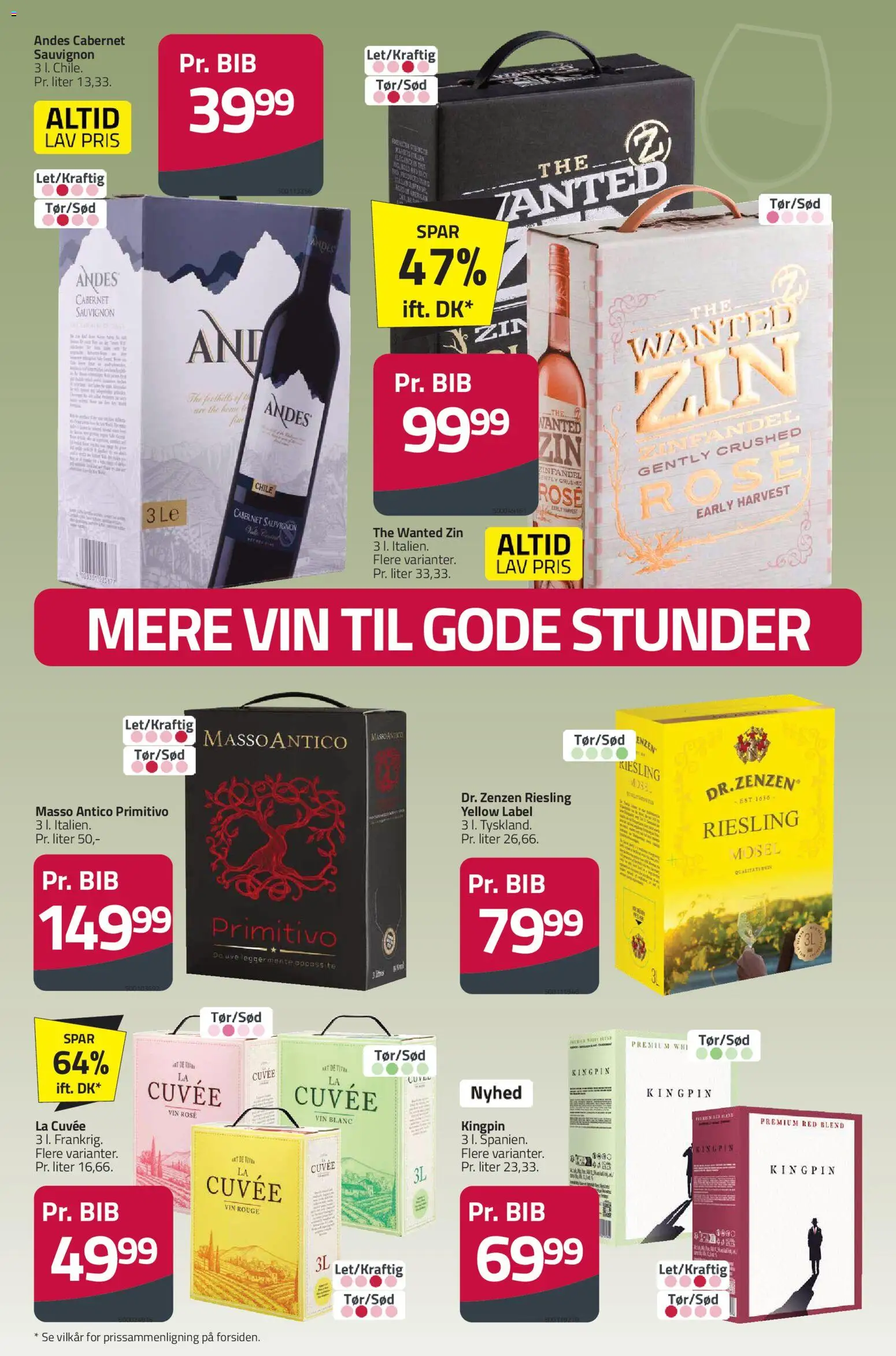 Fleggaard tilbudsavis – gyldig fra 23/09/2026 | Side: 19 | Produkter: Vin