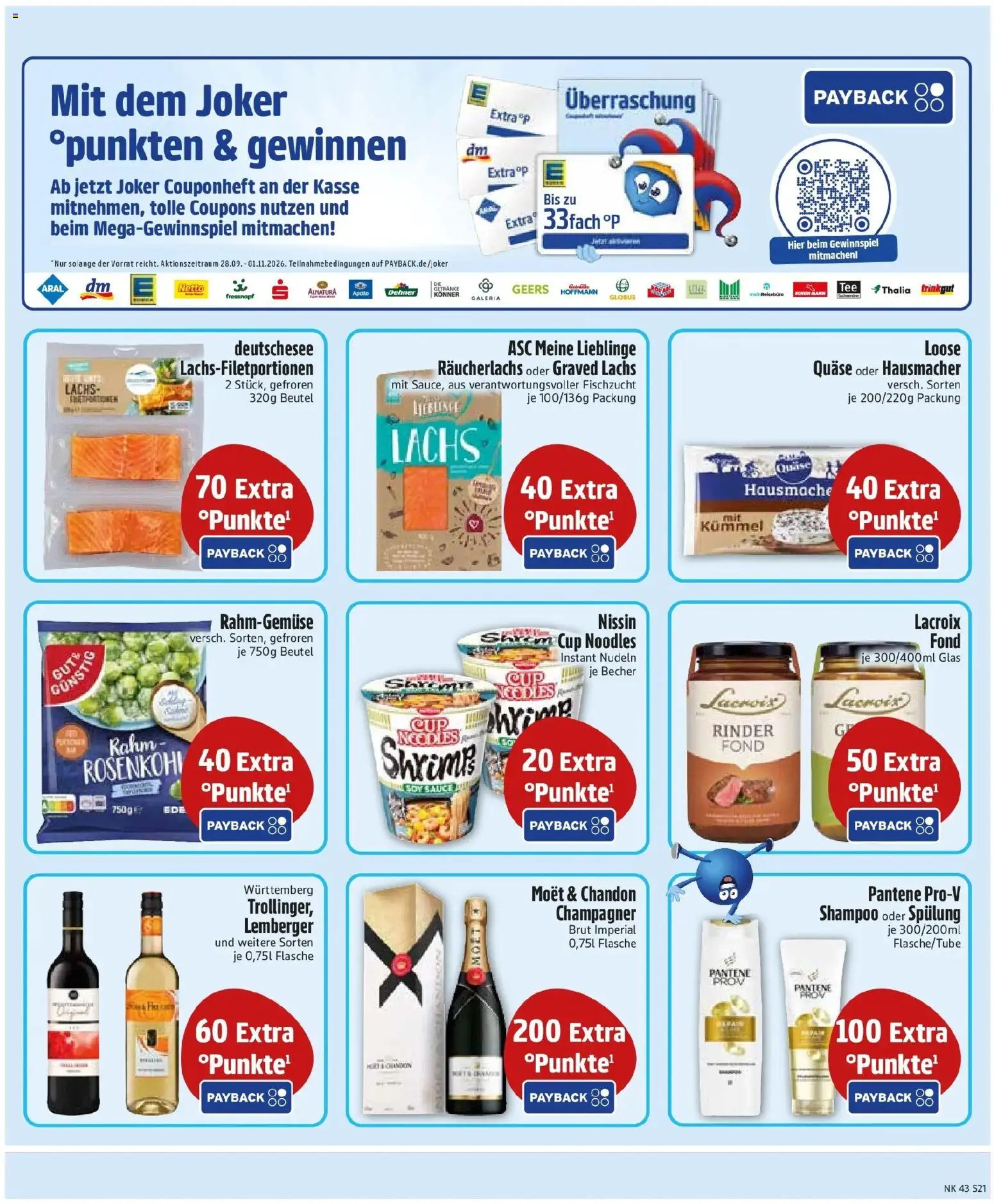 Edeka Prospekt Ebenhausen (ab 19.10.2026) » Angebote Online | Seite: 23 | Produkte: Shampoo, Lachs, Räucherlachs, Nudeln