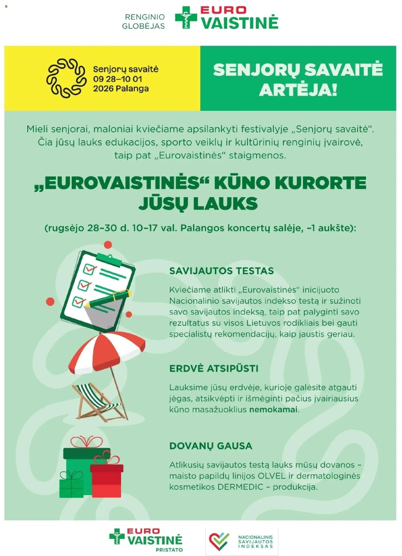 EUROVAISTINĖ akcijos nuo 2026.09.01 | Puslapis: 36