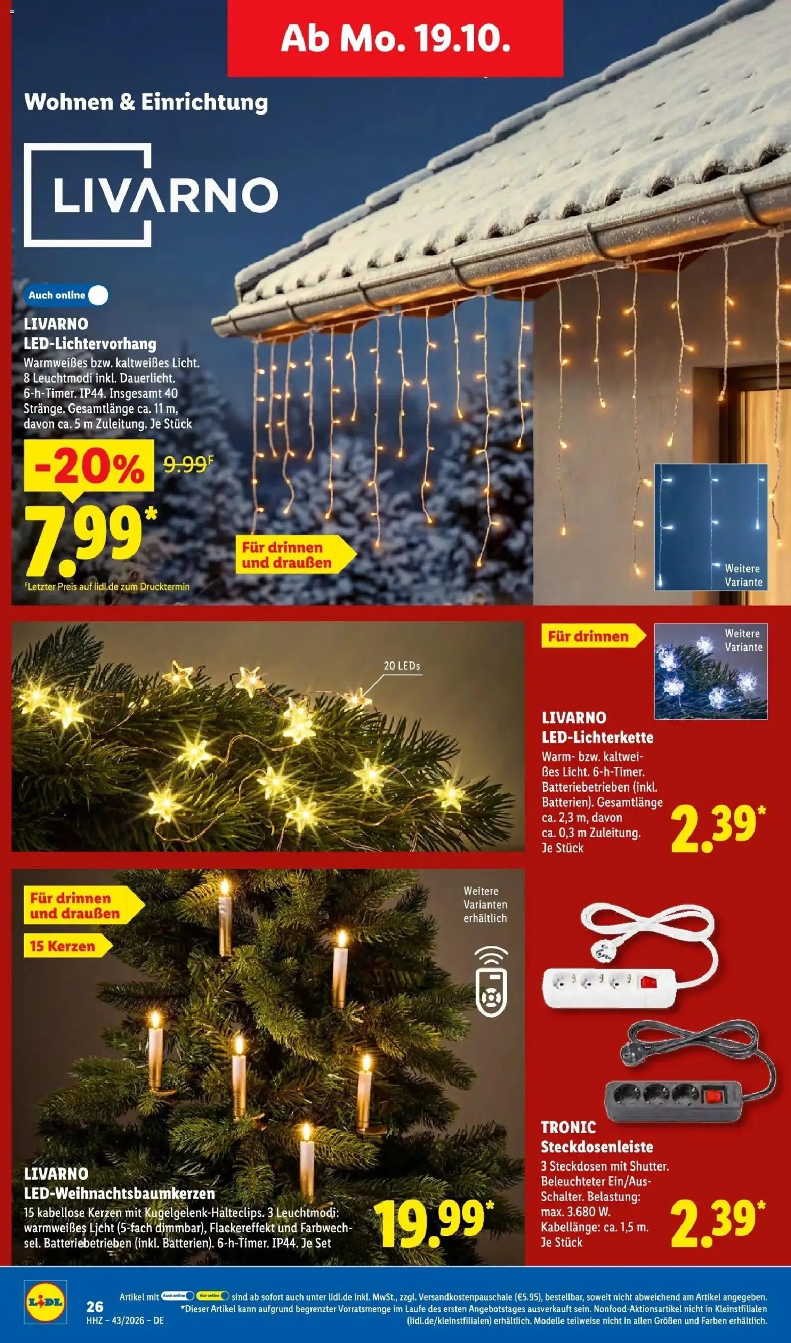 Lidl Prospekt Mahlow (ab 19.10.2026) zum Blättern » Angebote | Seite: 38