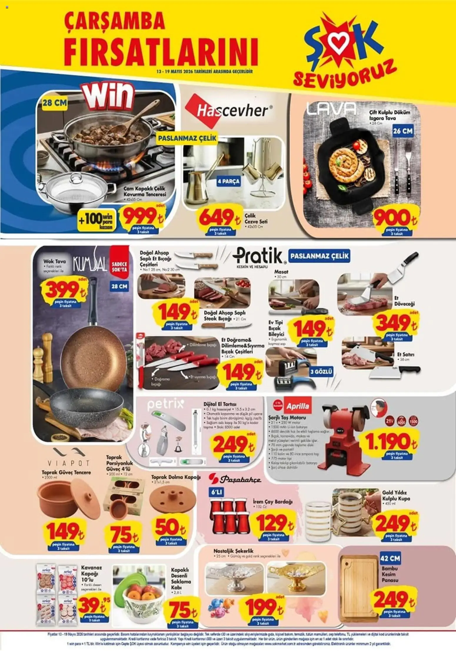Şok Market Katalog - 13.05.2026 tarihinden itibaren geçerlidir | Sayfa: 2